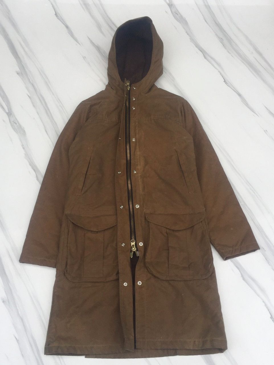 image of Filson Fishtail Parka in Brown, Men's (Size XS)