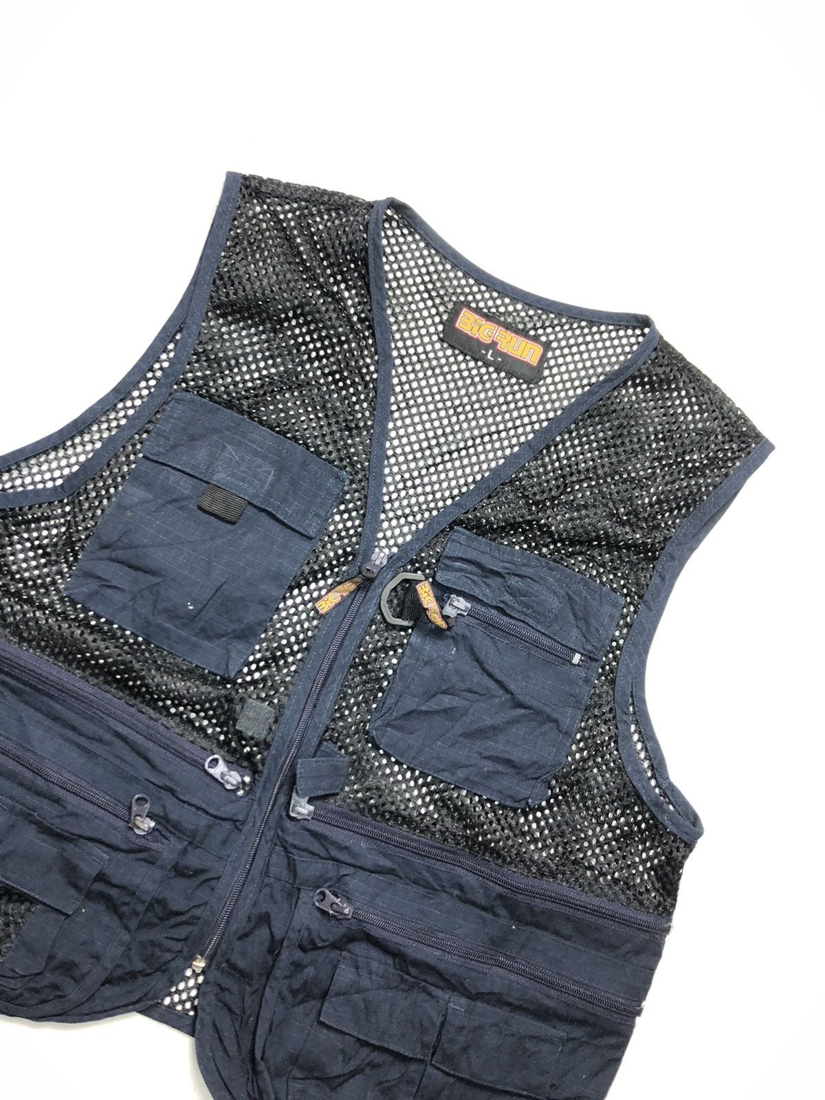 Japanese Brand × Vintage BIGRUN MULTI POCKET OUTDOOR SYLE NET WEST Size US M / EU 48-50 / 2 - 2 Thumbnail