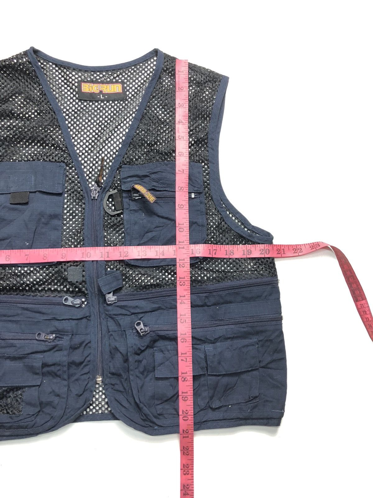 Japanese Brand × Vintage BIGRUN MULTI POCKET OUTDOOR SYLE NET WEST Size US M / EU 48-50 / 2 - 12 Thumbnail