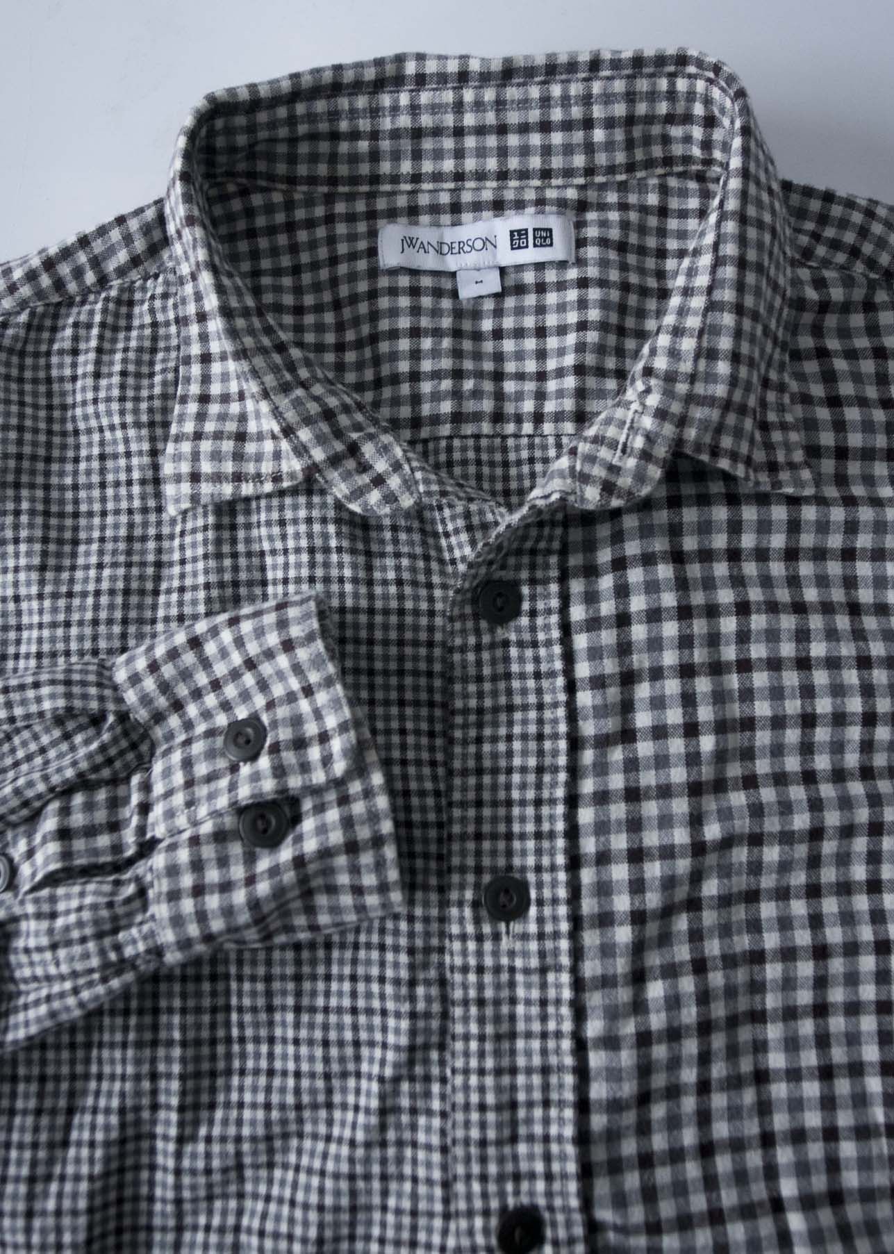 JW Anderson × Uniqlo J W Andersson x Uniqlo Shirt Flannel Plaid Size M Size US M / EU 48-50 / 2 - 1 Thumbnail
