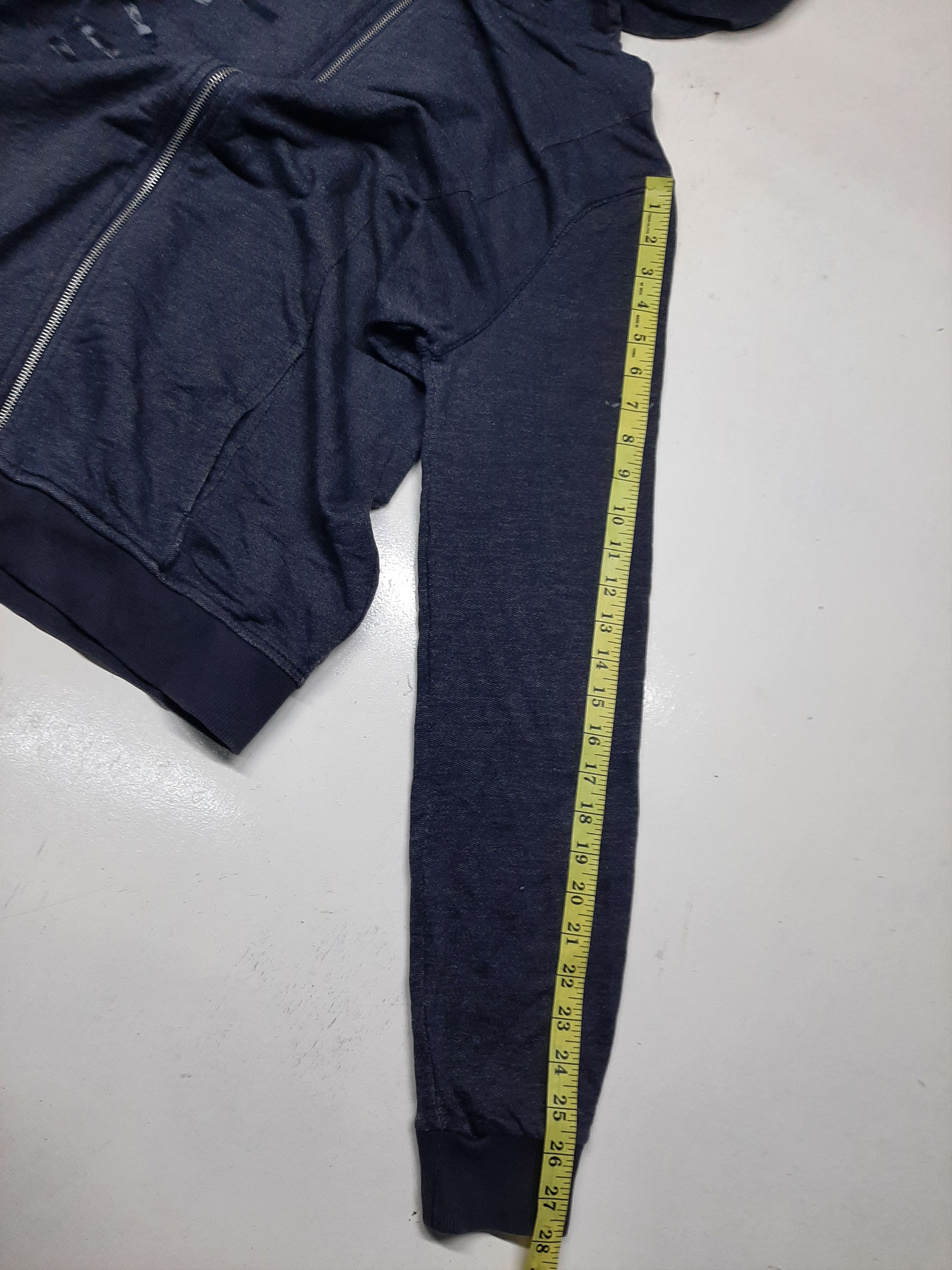 Calvin Klein × Designer CALVIN KLEIN BIG SPELL OUT FRONT BACK ZIPPER HOODIE Size US L / EU 52-54 / 3 - 13 Thumbnail