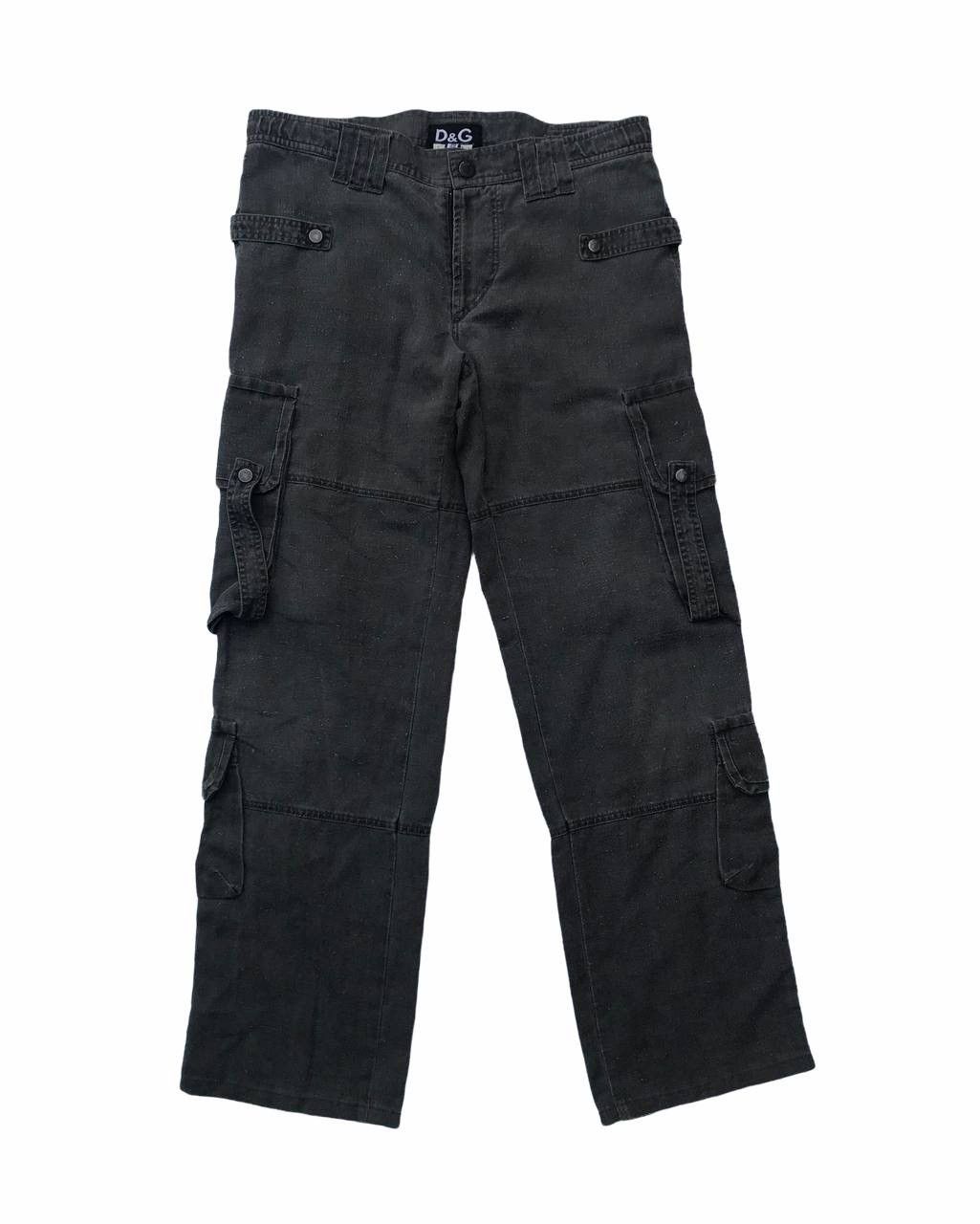 Dolce & Gabbana D&G Tactical Multipocket Cargo Parachute Bondage Light Pants Size US 32 / EU 48 - 2 Thumbnail