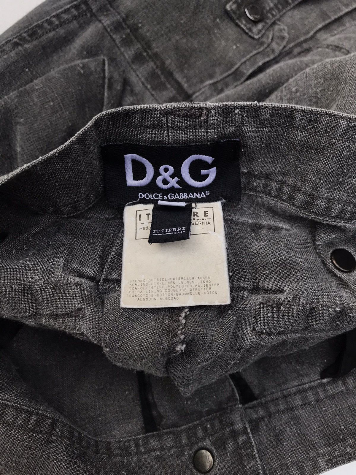 Dolce & Gabbana D&G Tactical Multipocket Cargo Parachute Bondage Light Pants Size US 32 / EU 48 - 4 Thumbnail