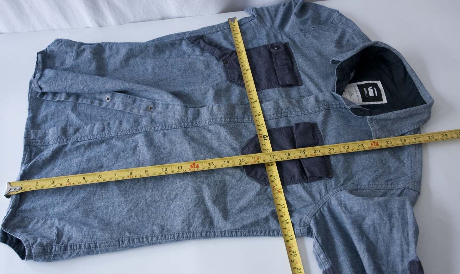 G-Star G Star Shirt Blue / Gray Size S/M Size US M / EU 48-50 / 2 - 5 Thumbnail
