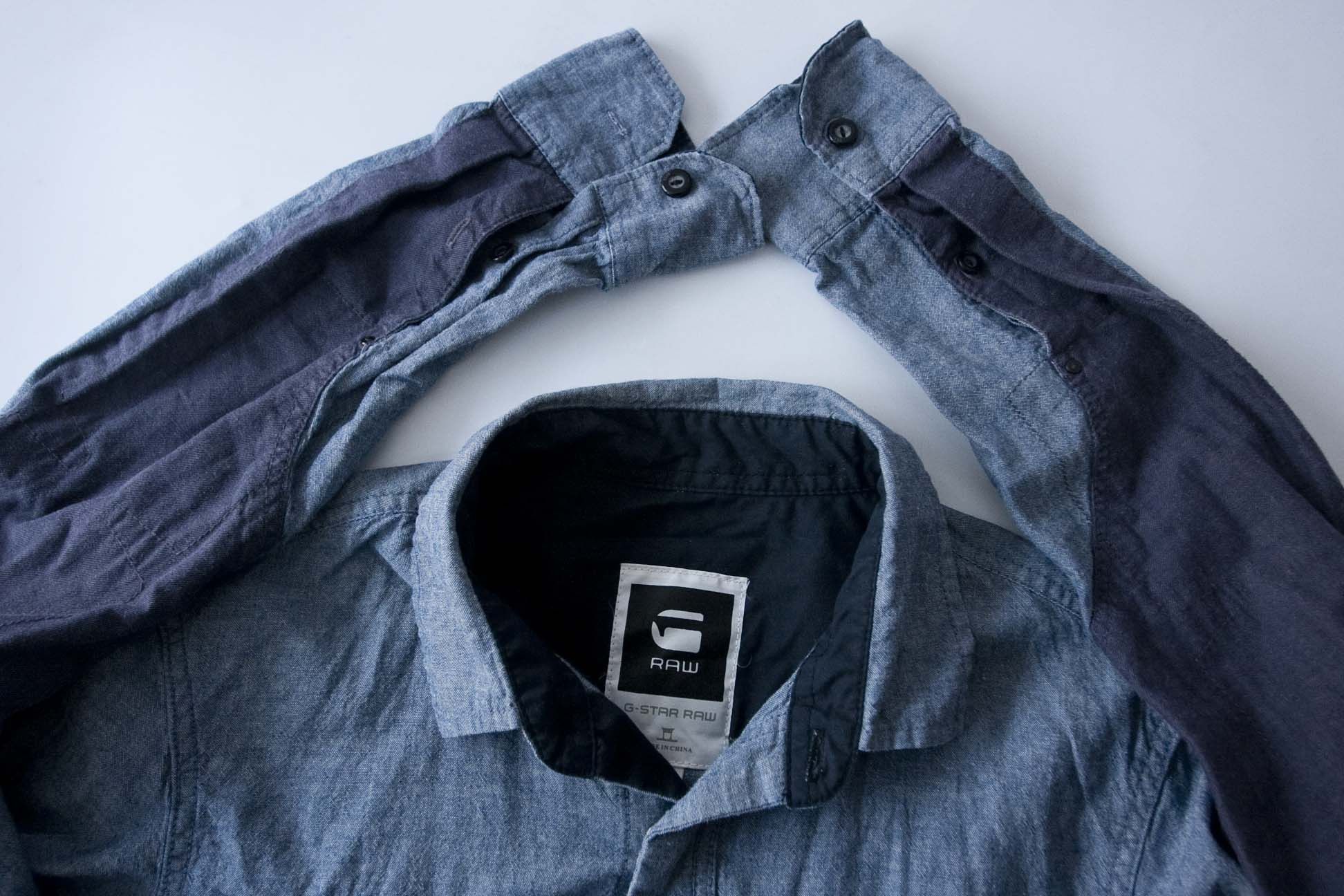 G-Star G Star Shirt Blue / Gray Size S/M Size US M / EU 48-50 / 2 - 7 Thumbnail