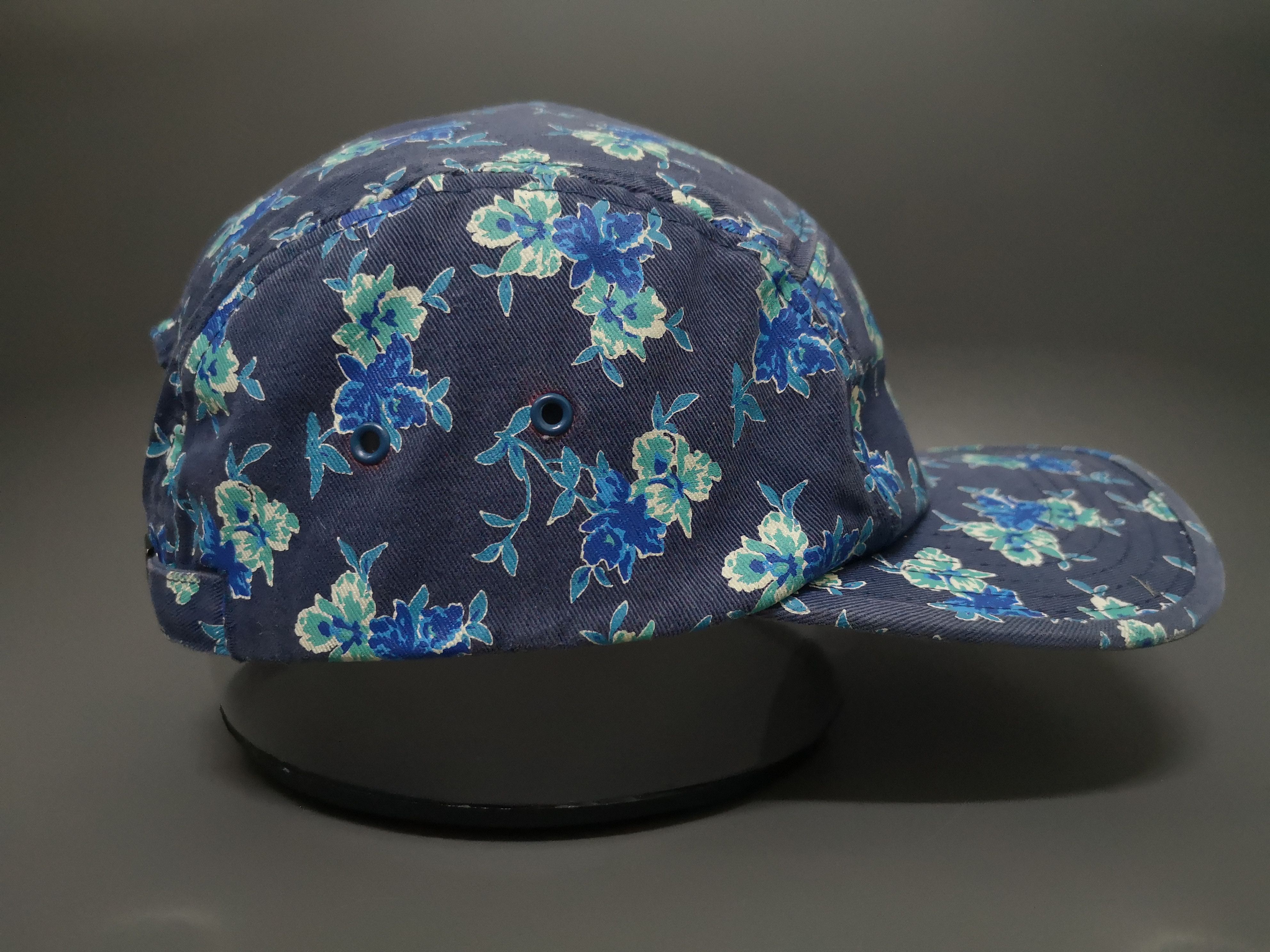 Gap VINTAGE GAP 5 PANELS FLORAL CAMP/JET HAT Size ONE SIZE - 15 Thumbnail