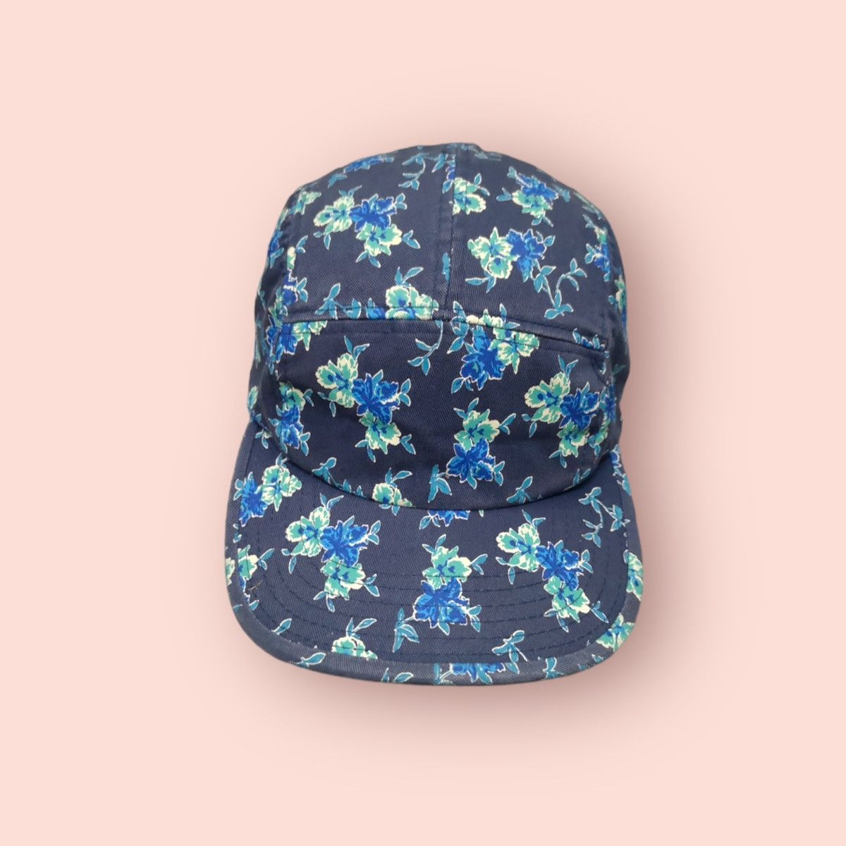 Gap VINTAGE GAP 5 PANELS FLORAL CAMP/JET HAT Size ONE SIZE - 2 Thumbnail