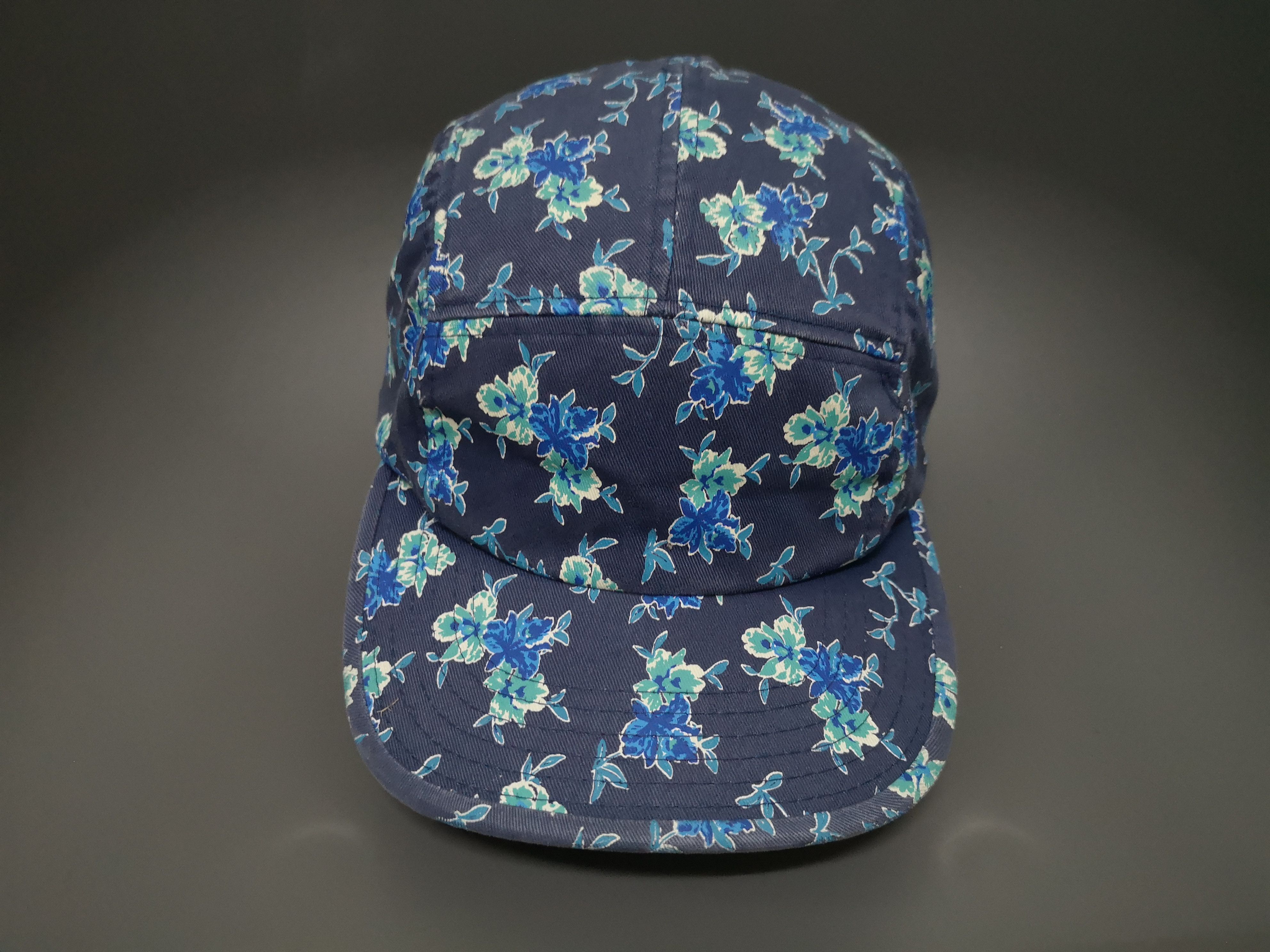 Gap VINTAGE GAP 5 PANELS FLORAL CAMP/JET HAT Size ONE SIZE - 12 Thumbnail
