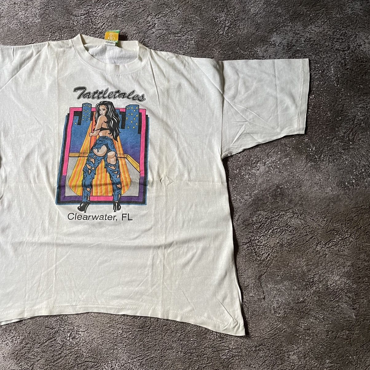 Vintage Vintage Y2K Sun Faded Graphic Tee Streetwear Skate Relaxed L Size US L / EU 52-54 / 3 - 3 Thumbnail
