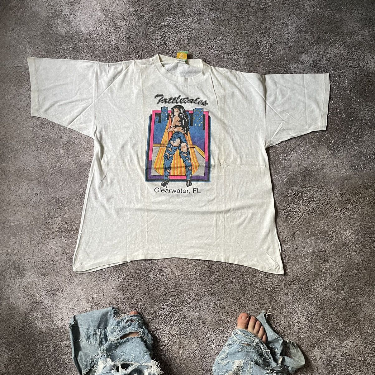 Vintage Vintage Y2K Sun Faded Graphic Tee Streetwear Skate Relaxed L Size US L / EU 52-54 / 3 - 1 Thumbnail
