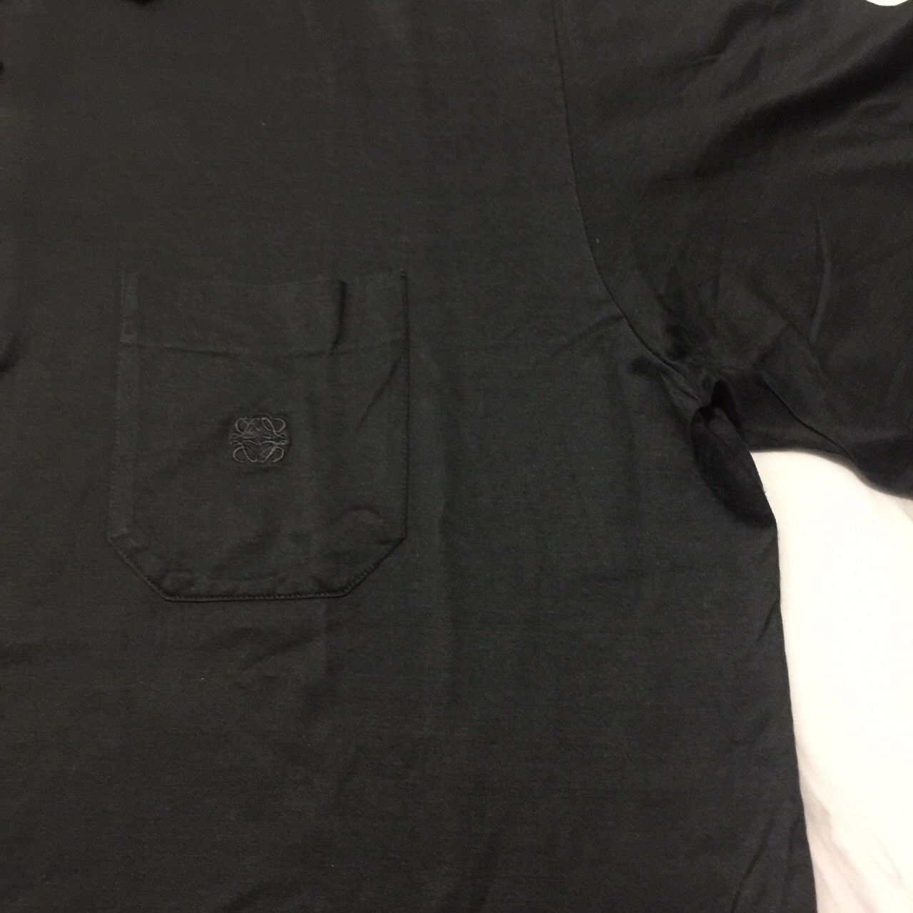 Loewe loewe small embroidered logo polo shirt Size US XXL / EU 58 / 5 - 3 Thumbnail