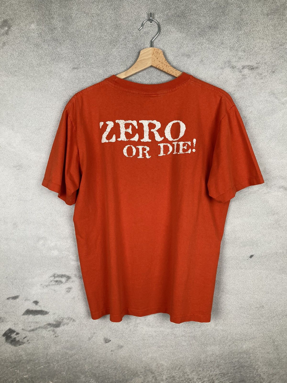 Vintage Vintage 90s Zero Skateboards Rare Zero or Die Graphic Size US M / EU 48-50 / 2 - 2 Thumbnail