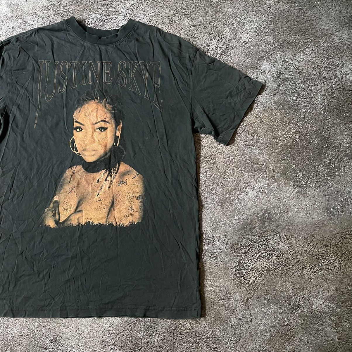 Vintage Vintage Y2K Justine Skye Graphic Tee Sun Faded Swag Baggy L Size US L / EU 52-54 / 3 - 4 Thumbnail