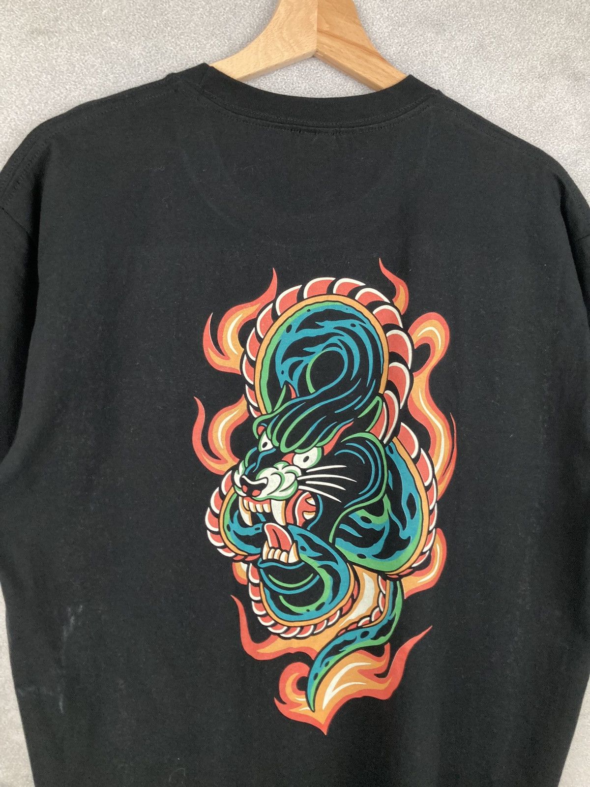 Vintage Vintage Tattoo Graphic T shirt y2k Hobojack Rare Size US L / EU 52-54 / 3 - 4 Thumbnail
