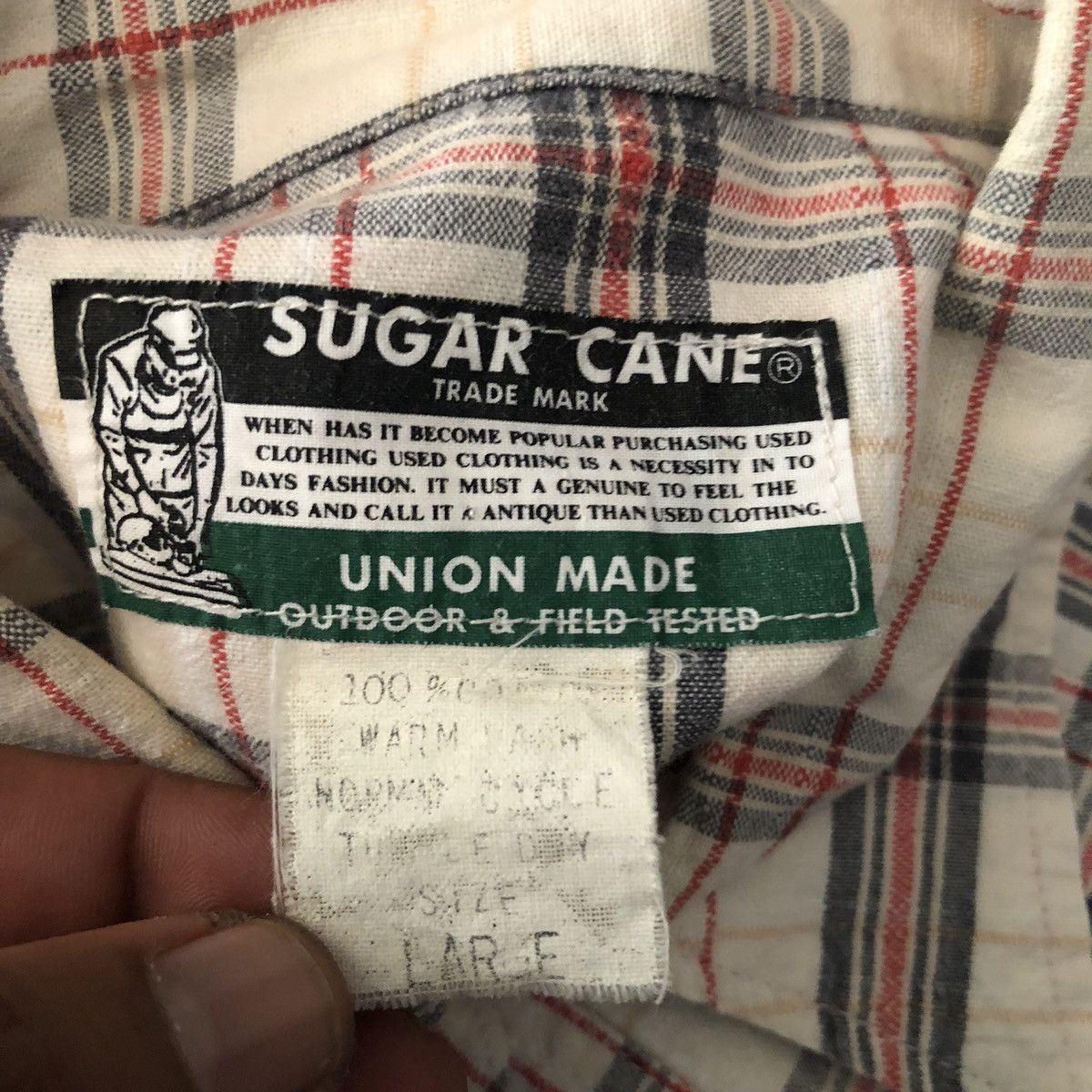 Sugar Cane × Toyo Enterprises Sugar Cane Flannel Shirt Toyo Enterprises Shirt Size US L / EU 52-54 / 3 - 3 Thumbnail