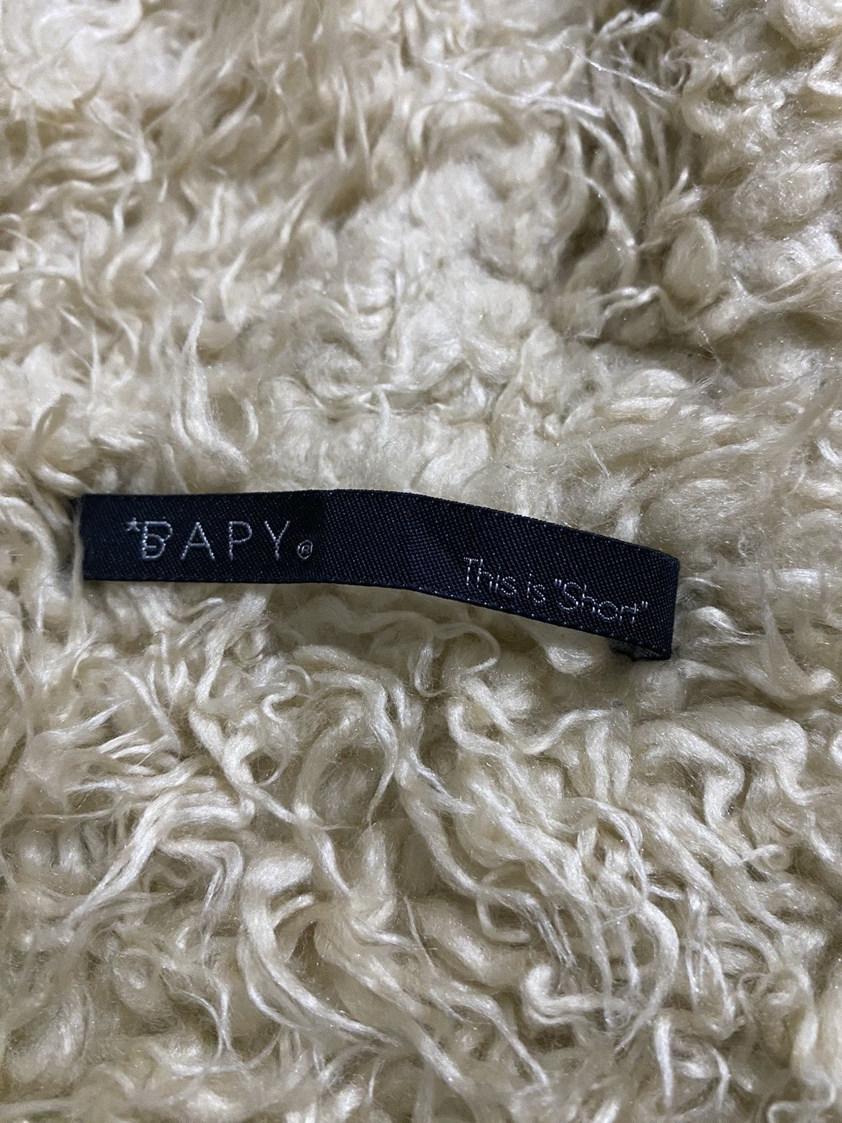 Bape Bapy ‘ This Is Short ‘ BAAPPYY!! Wool Hoodie Cropped Jacket Size XS / US 0-2 / IT 36-38 - 8 Thumbnail
