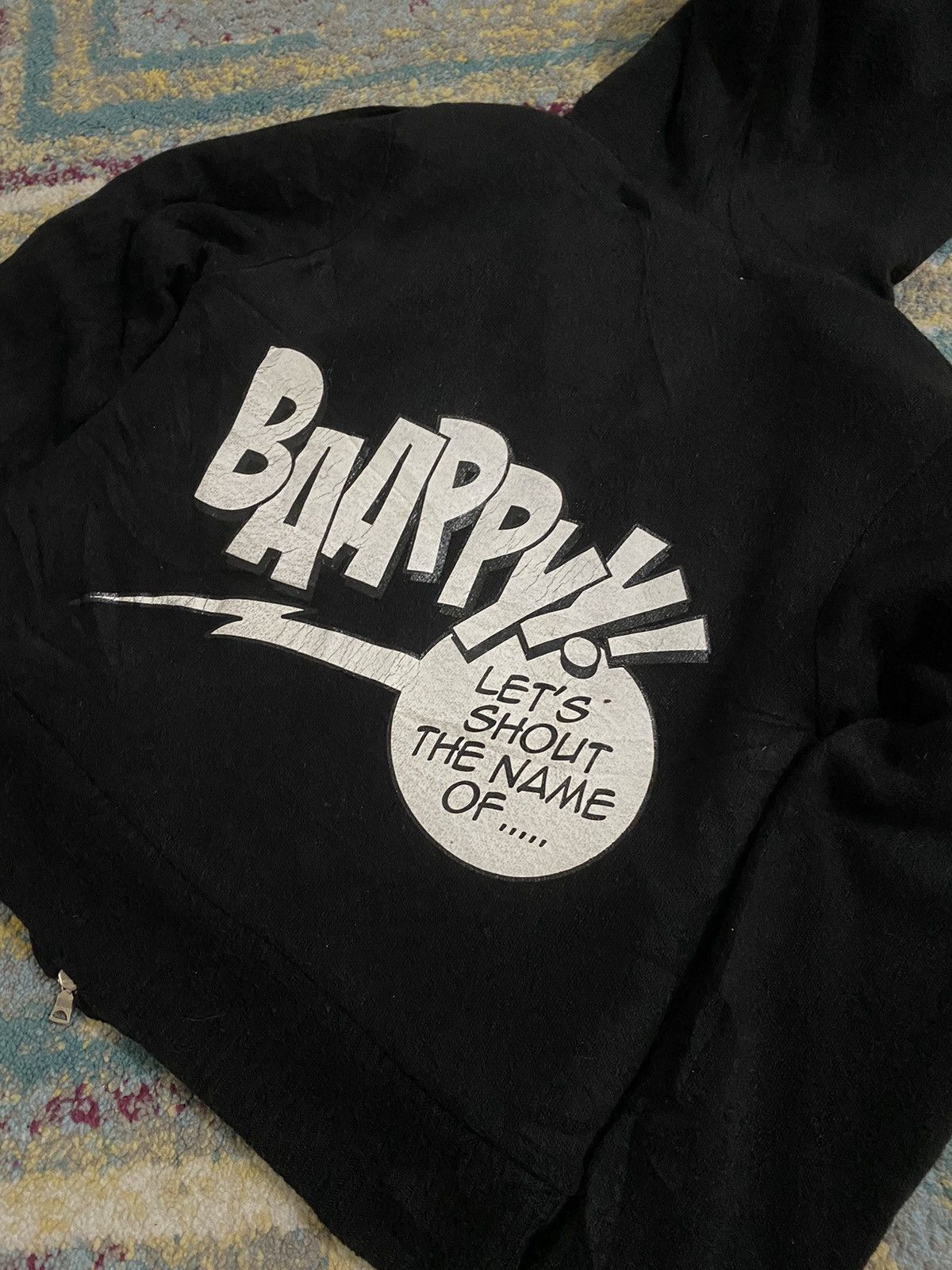 Bape Bapy ‘ This Is Short ‘ BAAPPYY!! Wool Hoodie Cropped Jacket Size XS / US 0-2 / IT 36-38 - 6 Thumbnail