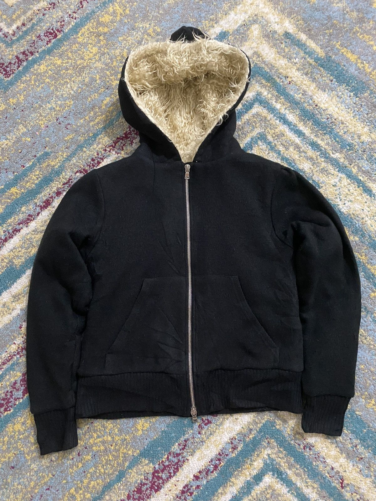Bape Bapy ‘ This Is Short ‘ BAAPPYY!! Wool Hoodie Cropped Jacket Size XS / US 0-2 / IT 36-38 - 2 Thumbnail