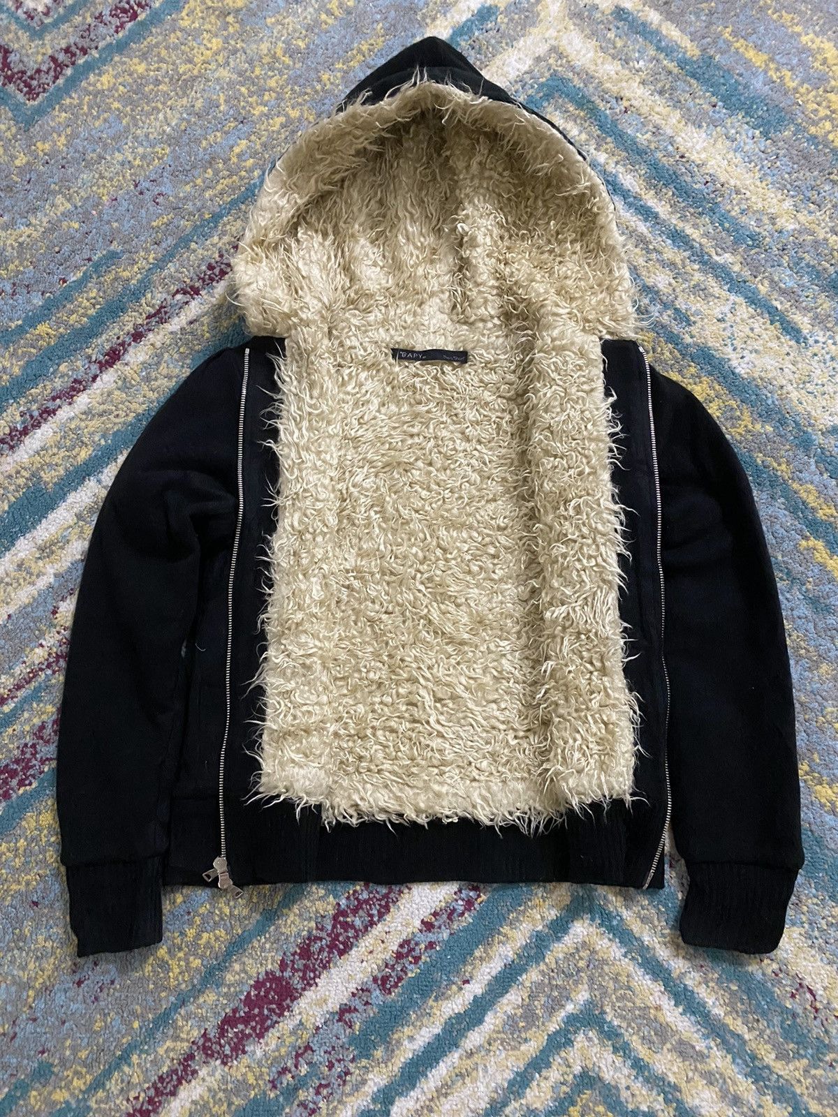 Bape Bapy ‘ This Is Short ‘ BAAPPYY!! Wool Hoodie Cropped Jacket Size XS / US 0-2 / IT 36-38 - 3 Thumbnail