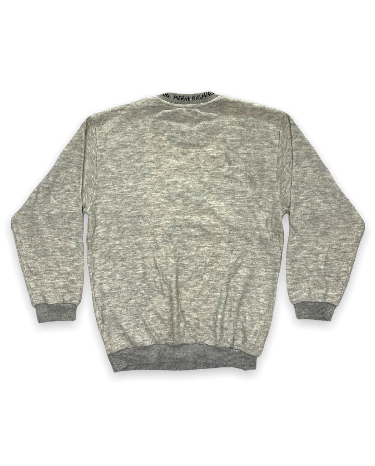 Pierre Balmain × Vintage Vintage Pierre Balmain Paris Multi Logo Sweatshirt Size US S / EU 44-46 / 1 - 2 Thumbnail