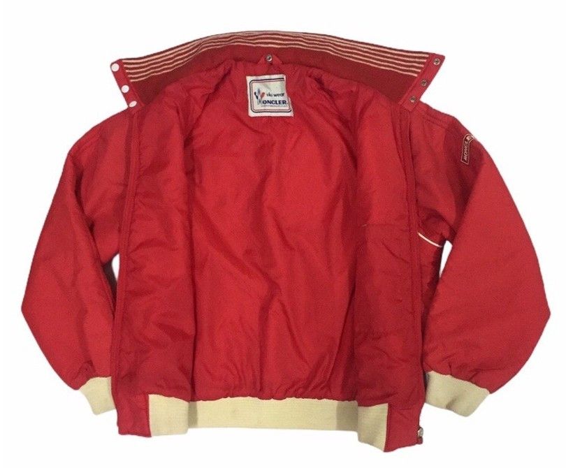 VINTAGE 90s MONCLER SKI WEAR BY ASICS LOGO JACKET