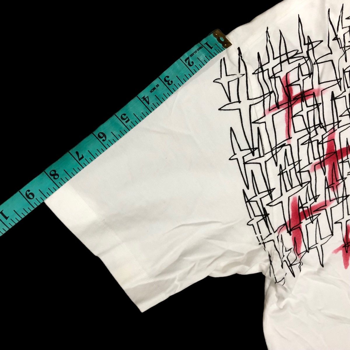 Comme des Garcons × Japanese Brand COMME DES GARÇONS SHIRT OVERPRINT T-SHIRT Size US M / EU 48-50 / 2 - 6 Thumbnail