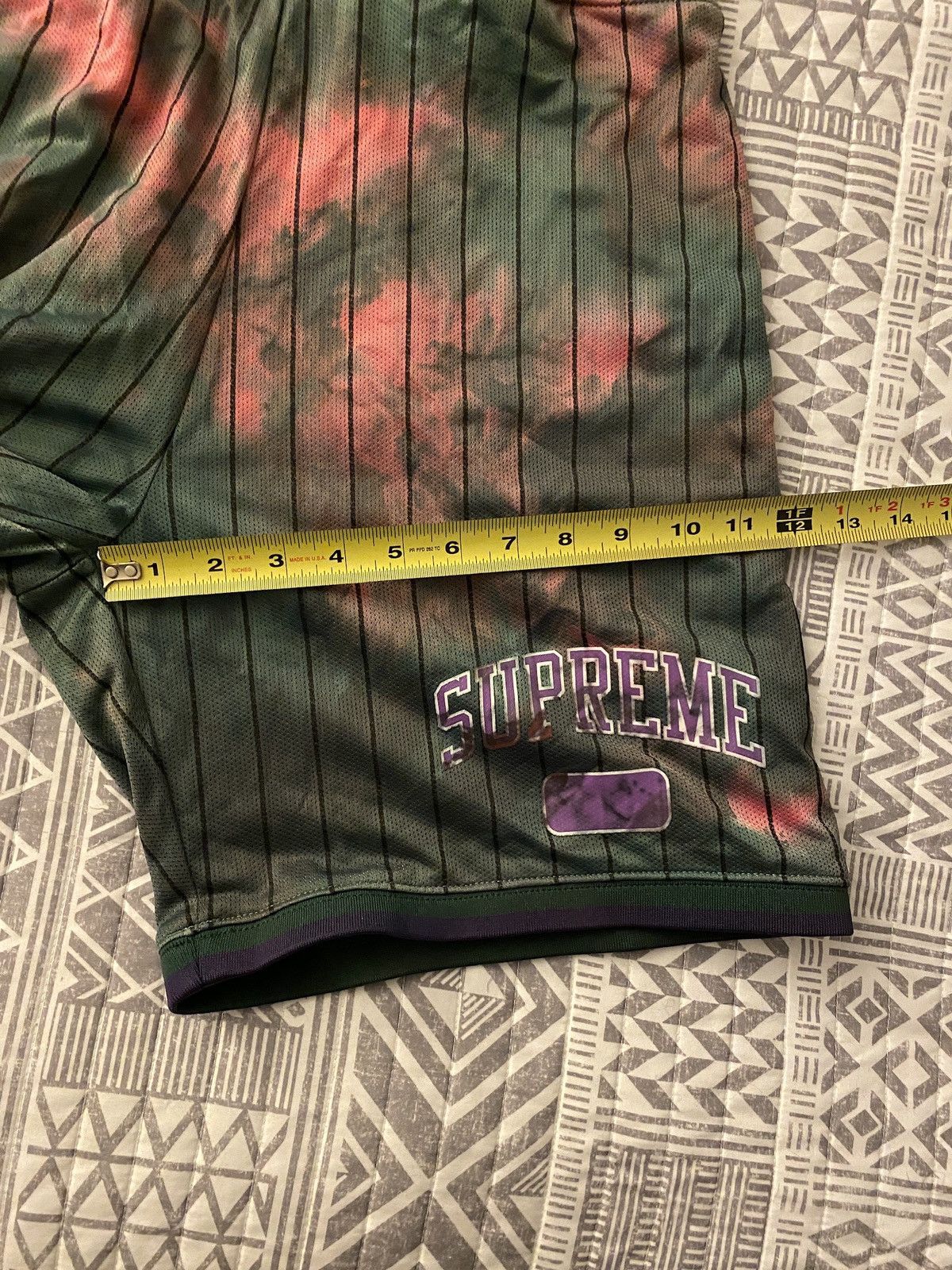 Supreme Supreme dyed basketball shirt Size US 31 - 5 Thumbnail