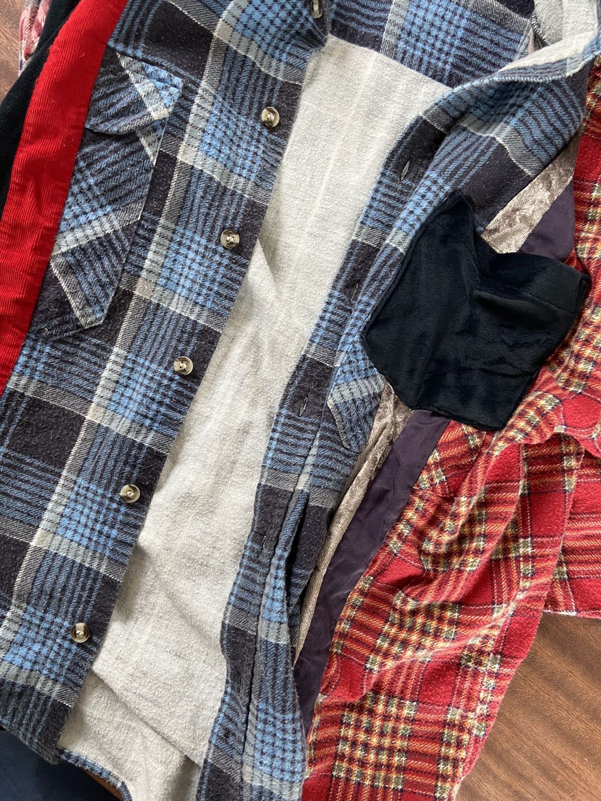 Needles 7 cut rebuild by Needles Flannel Size US M / EU 48-50 / 2 - 14 Thumbnail