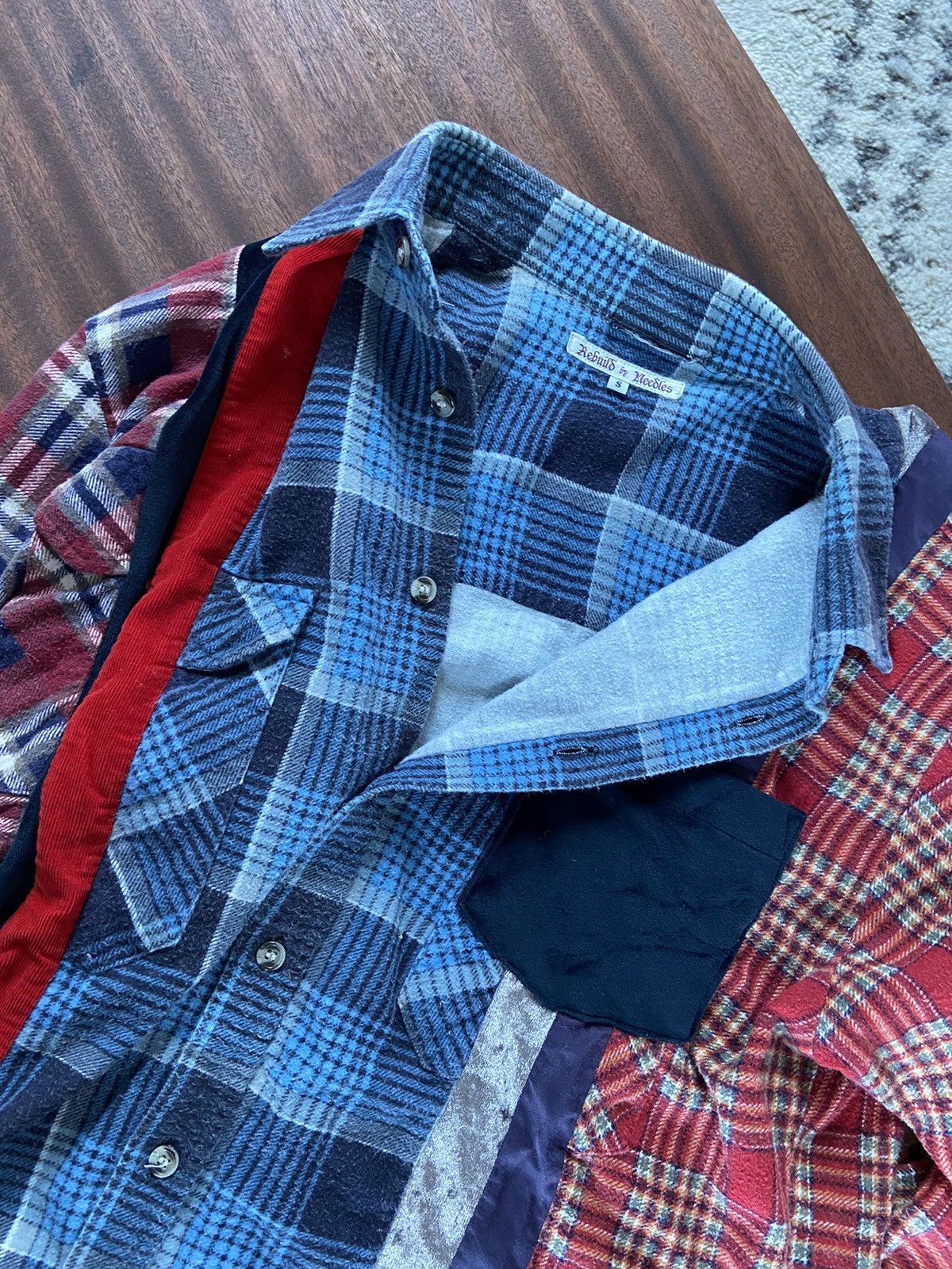 Needles 7 cut rebuild by Needles Flannel Size US M / EU 48-50 / 2 - 9 Thumbnail