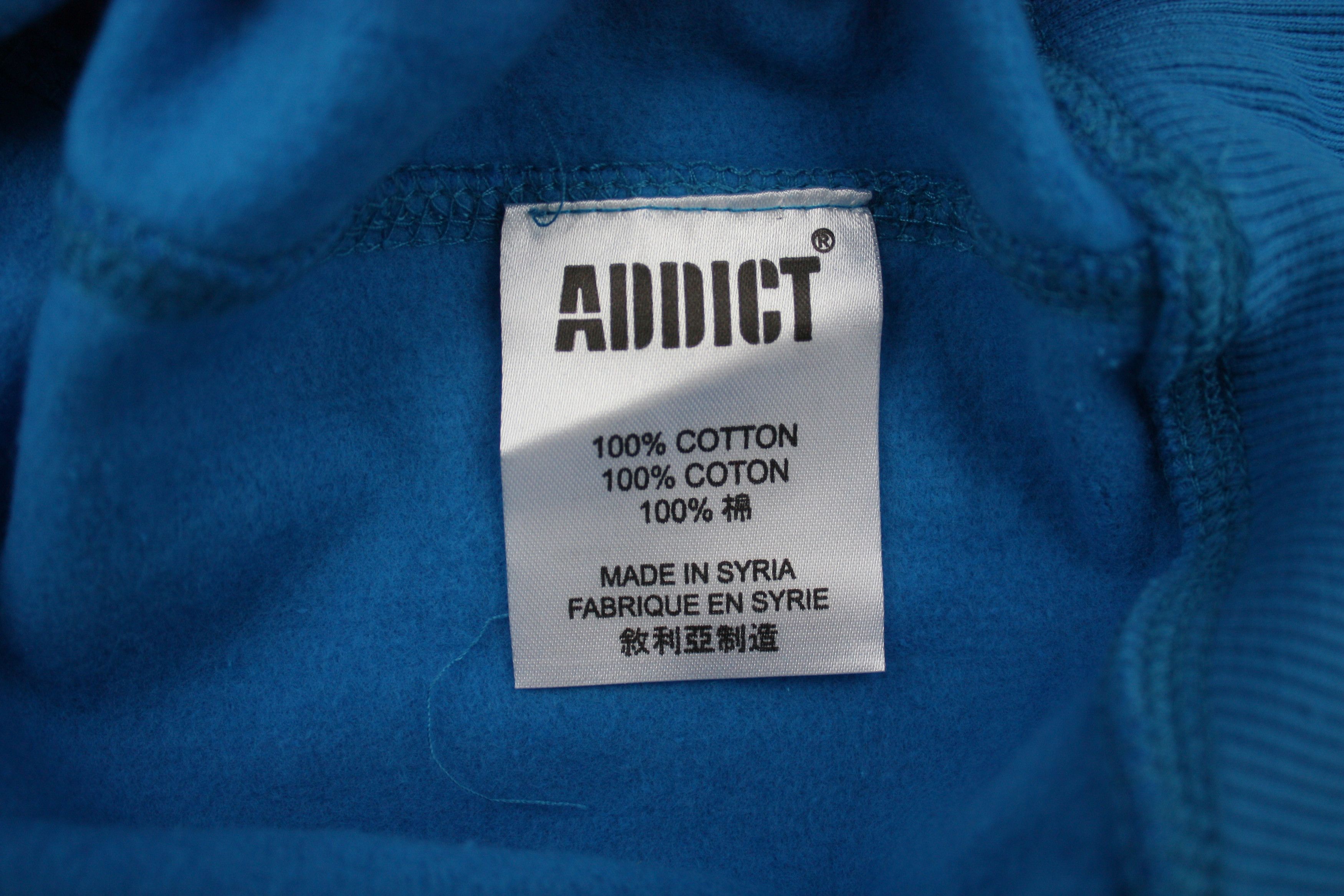 ADDICT Addict New Deadstock Blue Hoodie Size US M / EU 48-50 / 2 - 3 Thumbnail