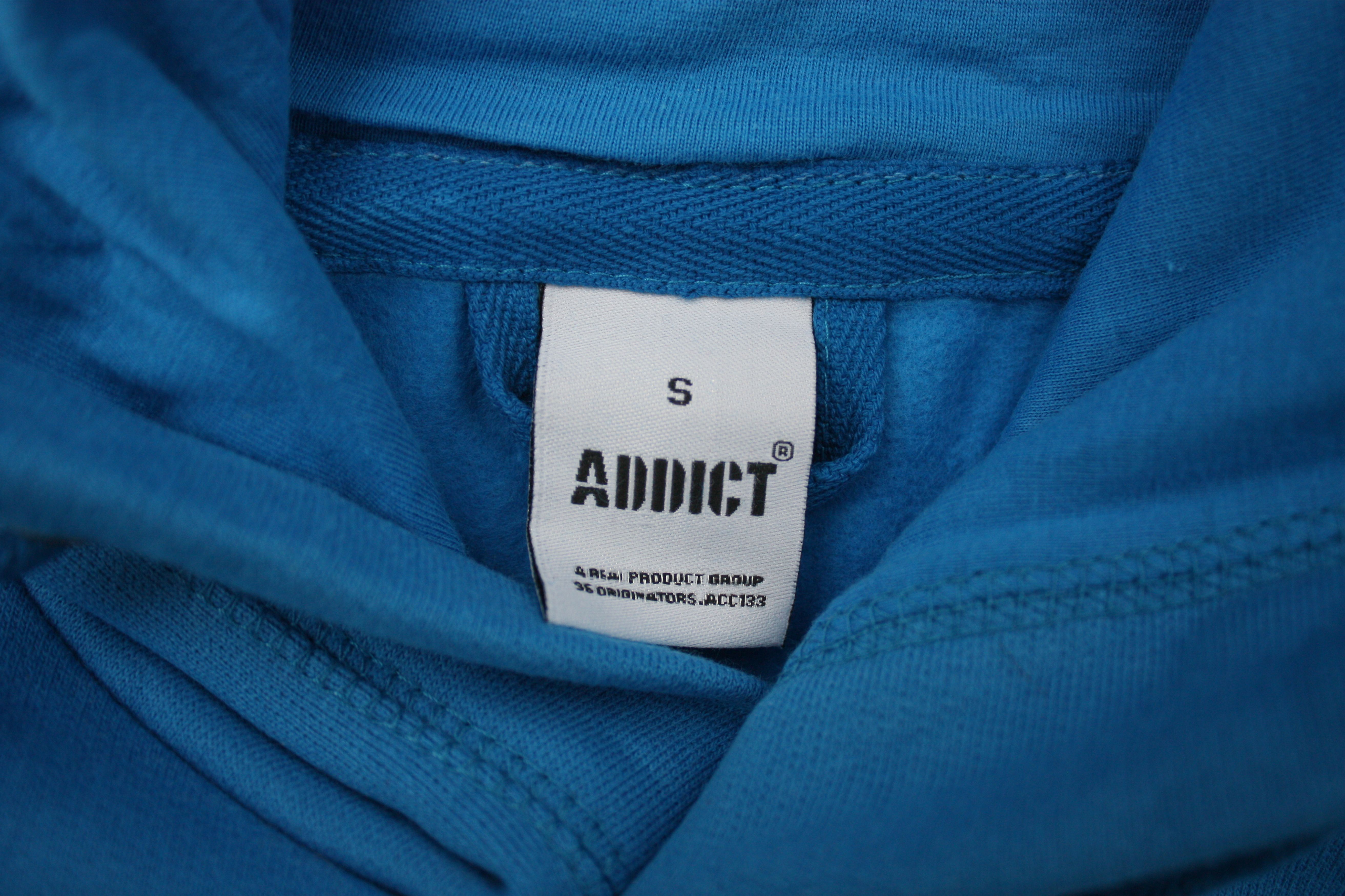 ADDICT Addict New Deadstock Blue Hoodie Size US M / EU 48-50 / 2 - 4 Thumbnail