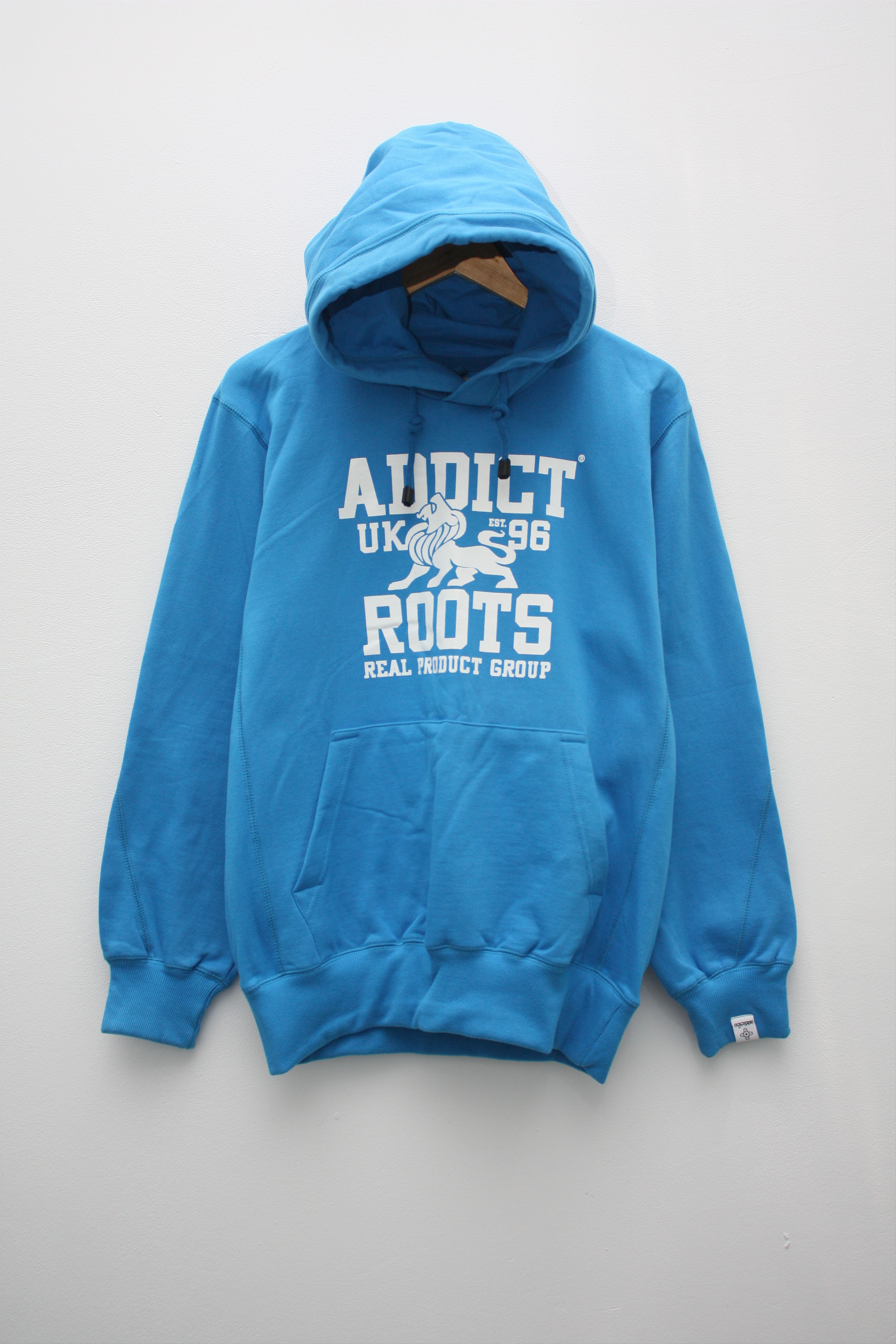 ADDICT Addict New Deadstock Blue Hoodie Size US M / EU 48-50 / 2 - 1 Thumbnail