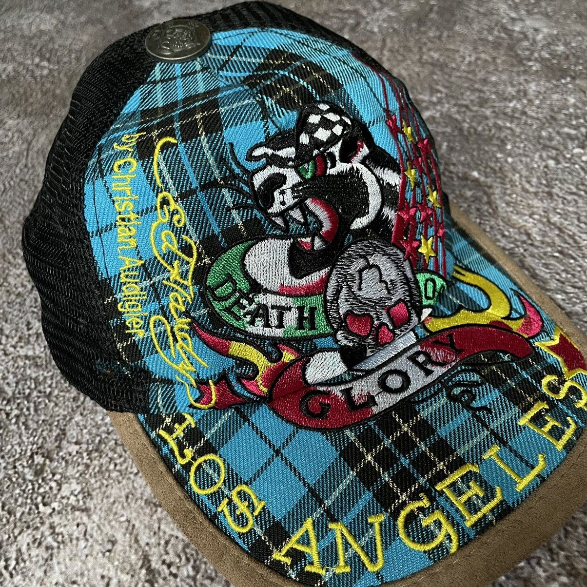 Ed Hardy Vintage Y2K Ed Hardy Cristian Audigier Buymypiece Hat Cap Size ONE SIZE - 5 Thumbnail