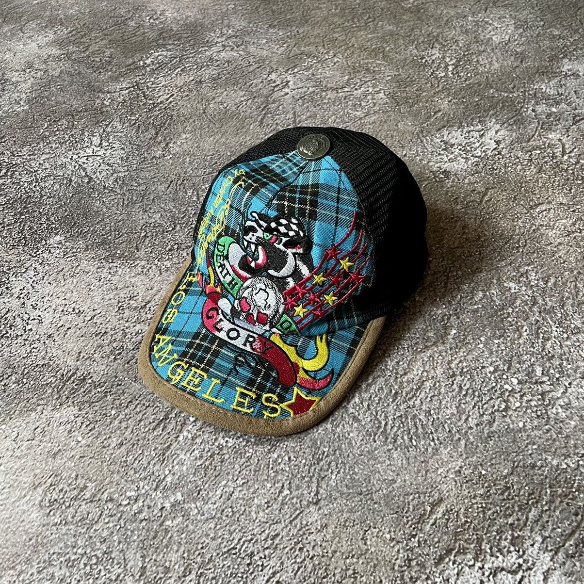 Ed Hardy Vintage Y2K Ed Hardy Cristian Audigier Buymypiece Hat Cap Size ONE SIZE - 1 Thumbnail