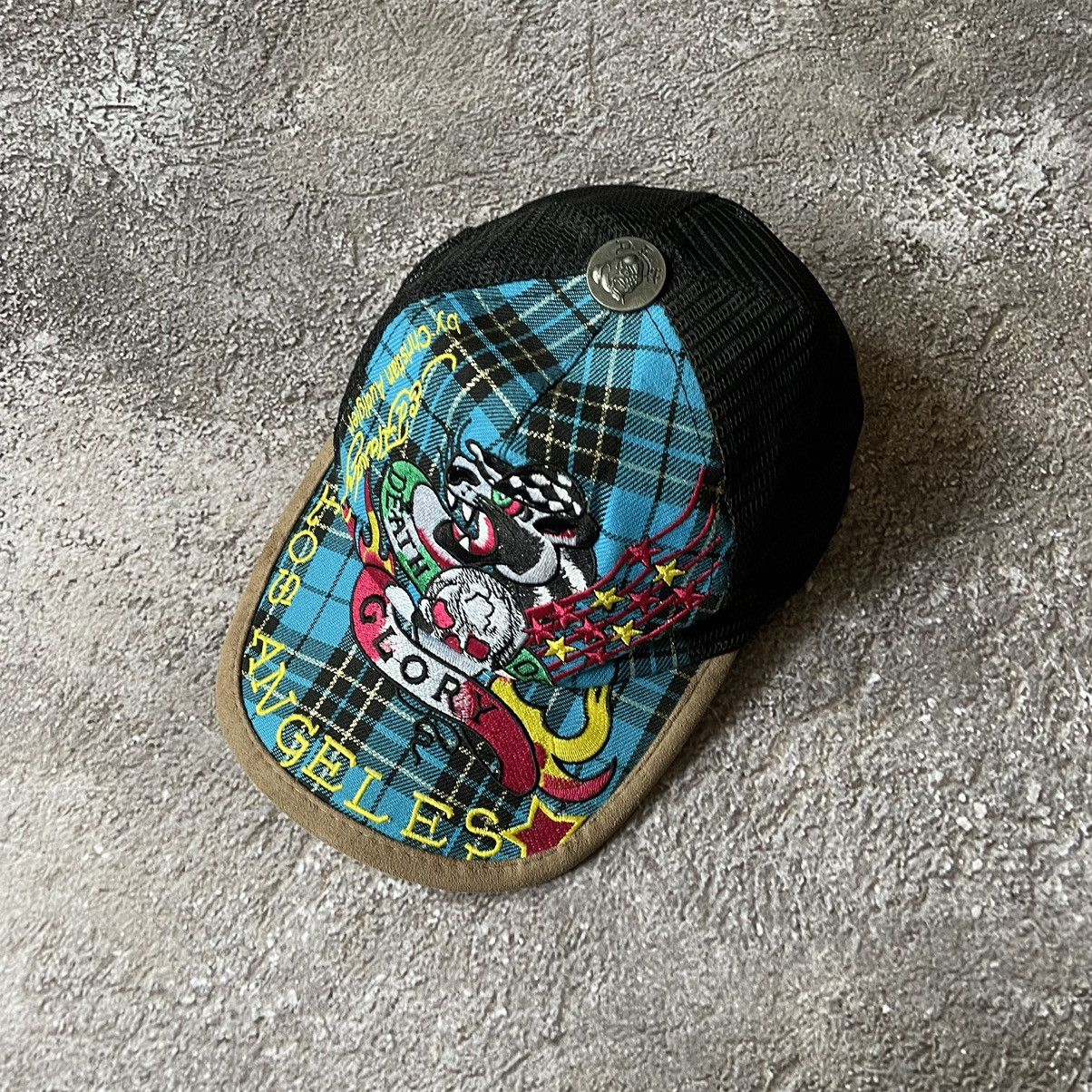 Ed Hardy Vintage Y2K Ed Hardy Cristian Audigier Buymypiece Hat Cap Size ONE SIZE - 3 Thumbnail