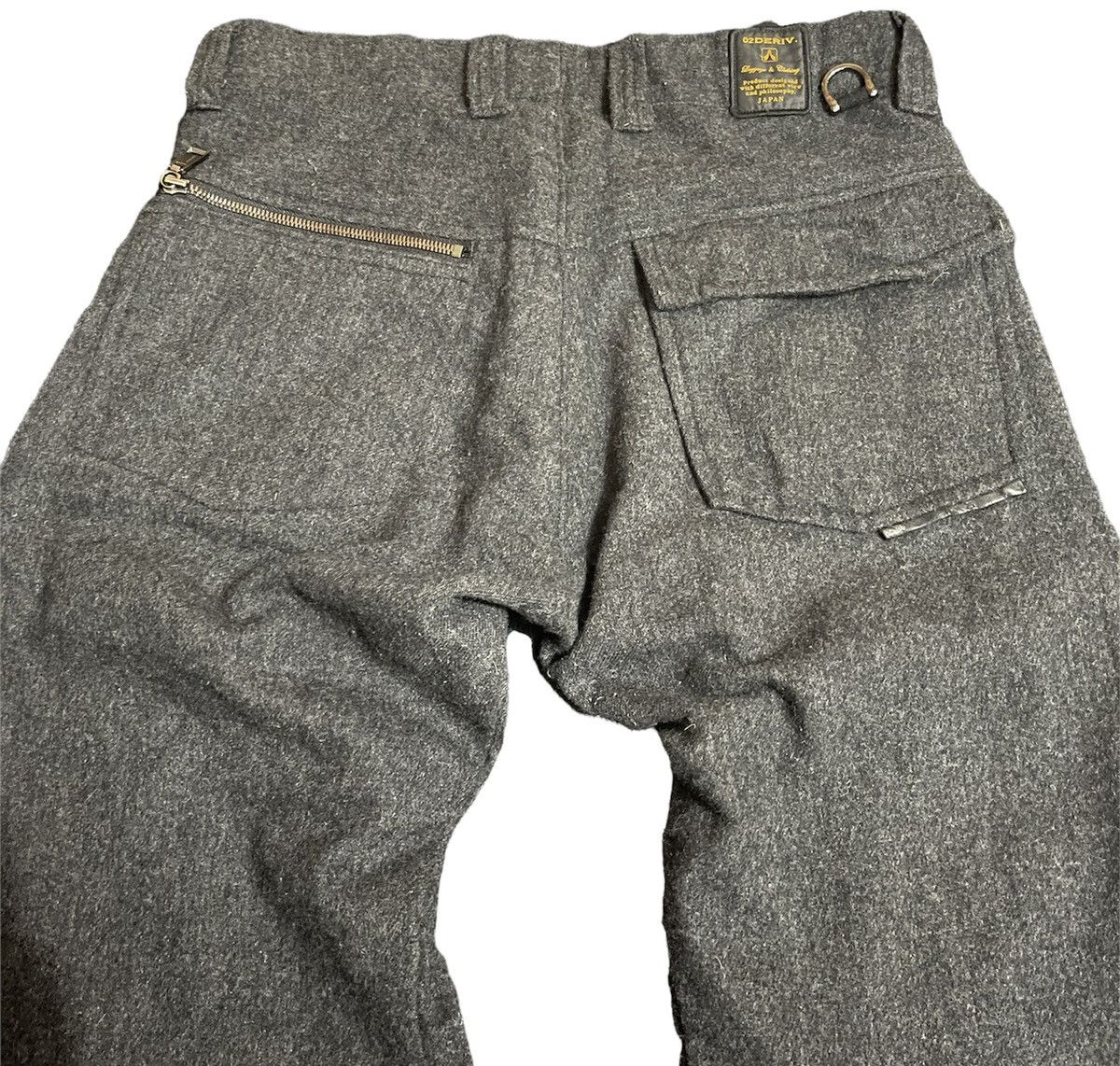 02 DERIV PANTS WOOL JAPAN