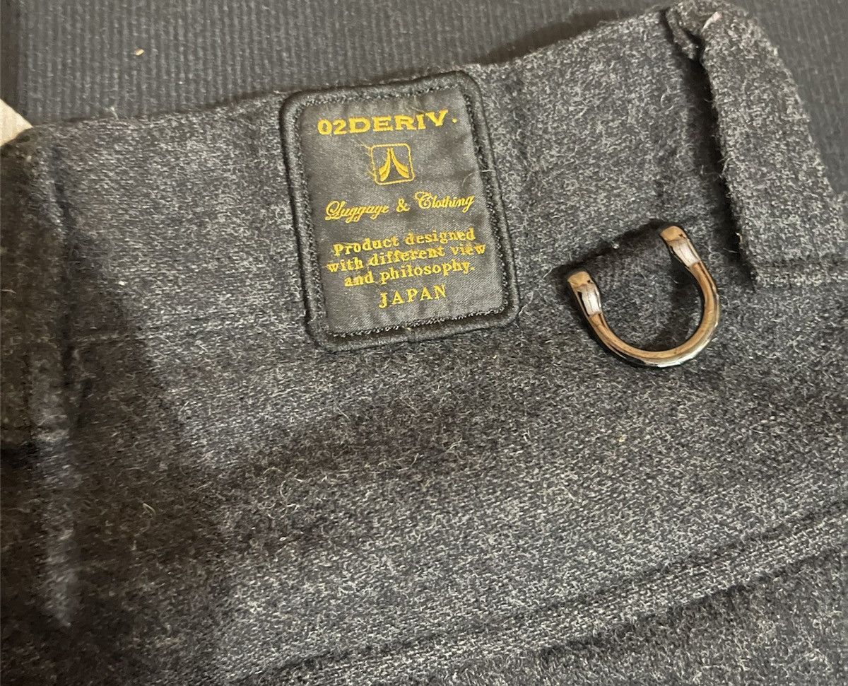 02DERIV. 02 DERIV PANTS WOOL JAPAN Size US 32 / EU 48 - 4 Thumbnail