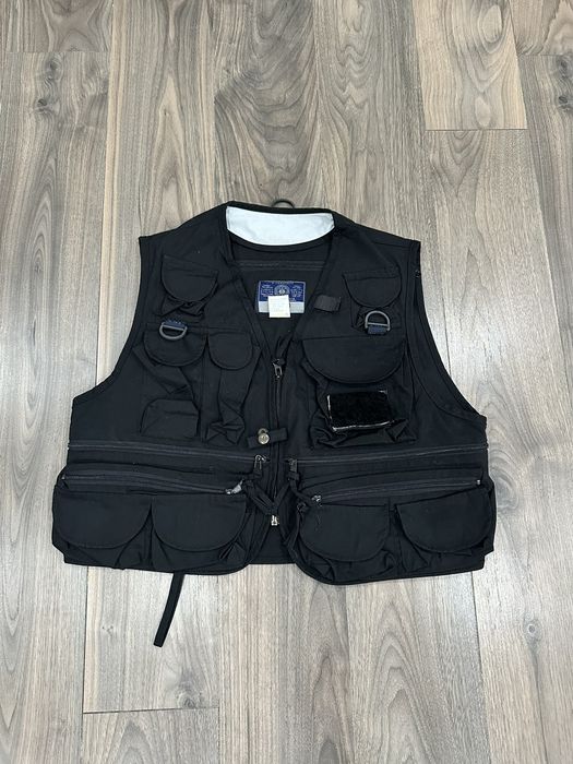 Vintage Vintage Gap Black Tactical Vest Size Medium | Grailed