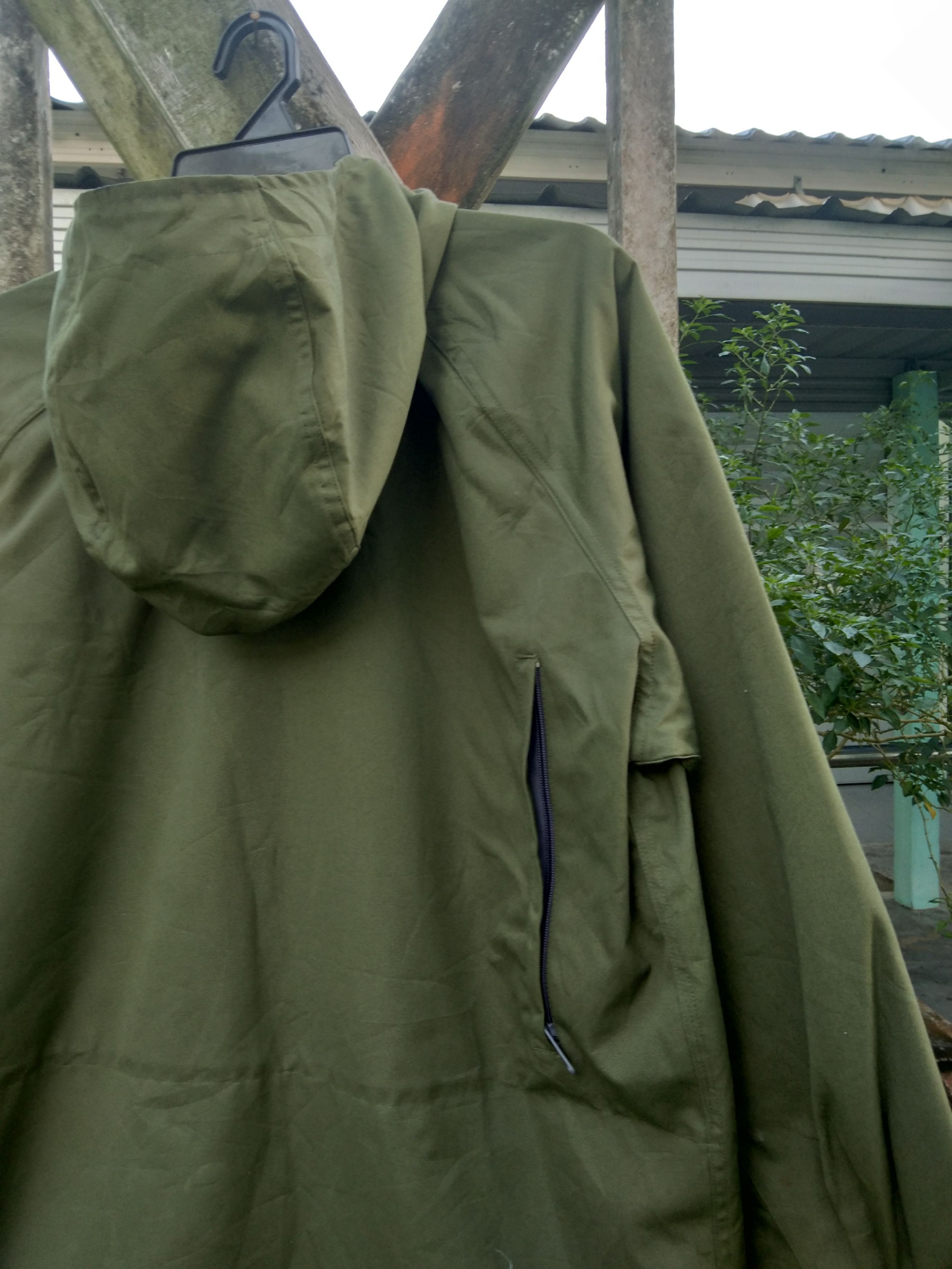 Japanese Brand MILITARYSTYLE OG-107 HOODIEJACKET with BACK ZIPPER POCKET Size US L / EU 52-54 / 3 - 3 Thumbnail