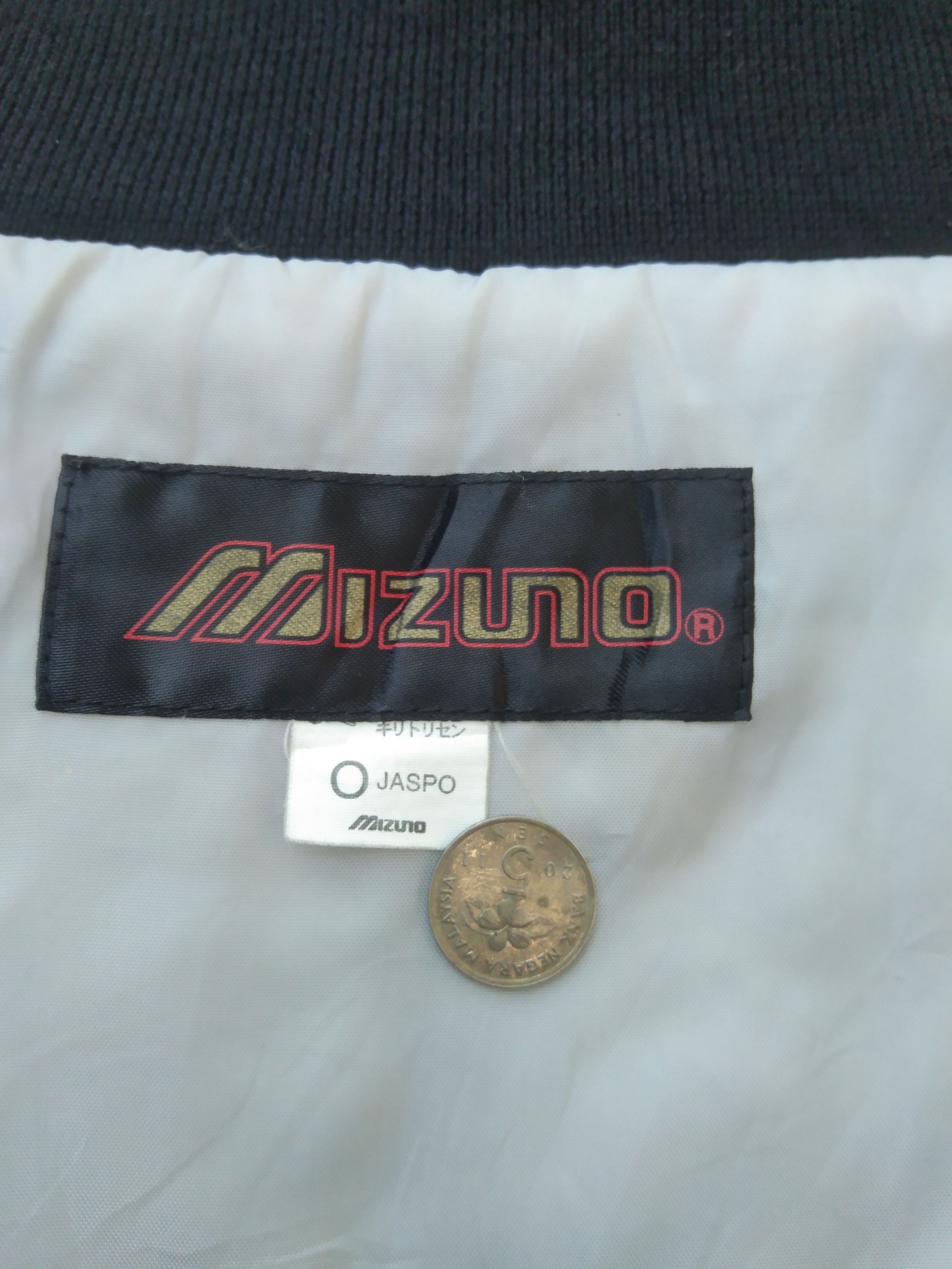 Mizuno VINTAGE MIZUNO MACHIDA SENIOR VARSITY JACKET Size US L / EU 52-54 / 3 - 7 Thumbnail