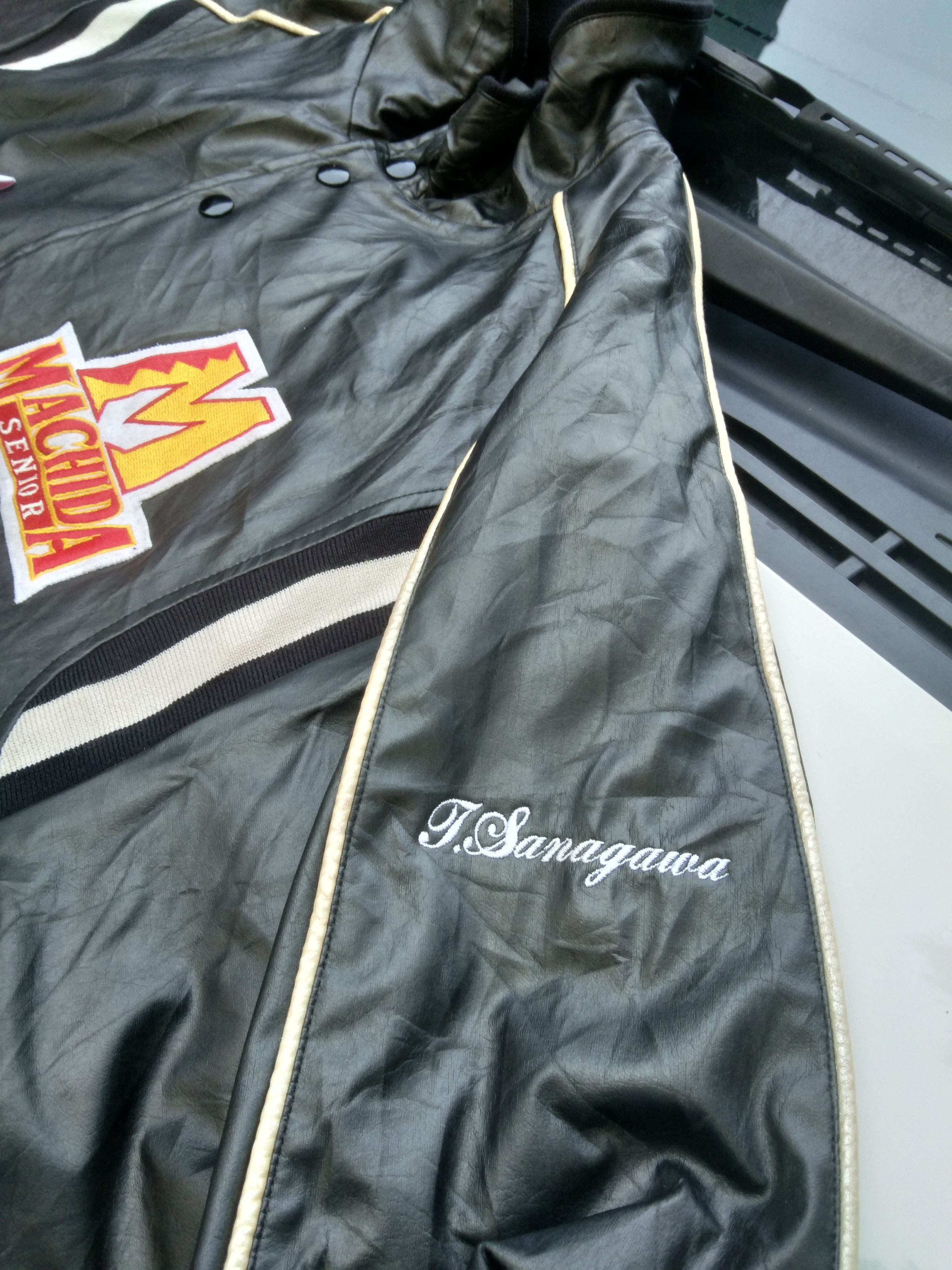 Mizuno VINTAGE MIZUNO MACHIDA SENIOR VARSITY JACKET Size US L / EU 52-54 / 3 - 14 Thumbnail