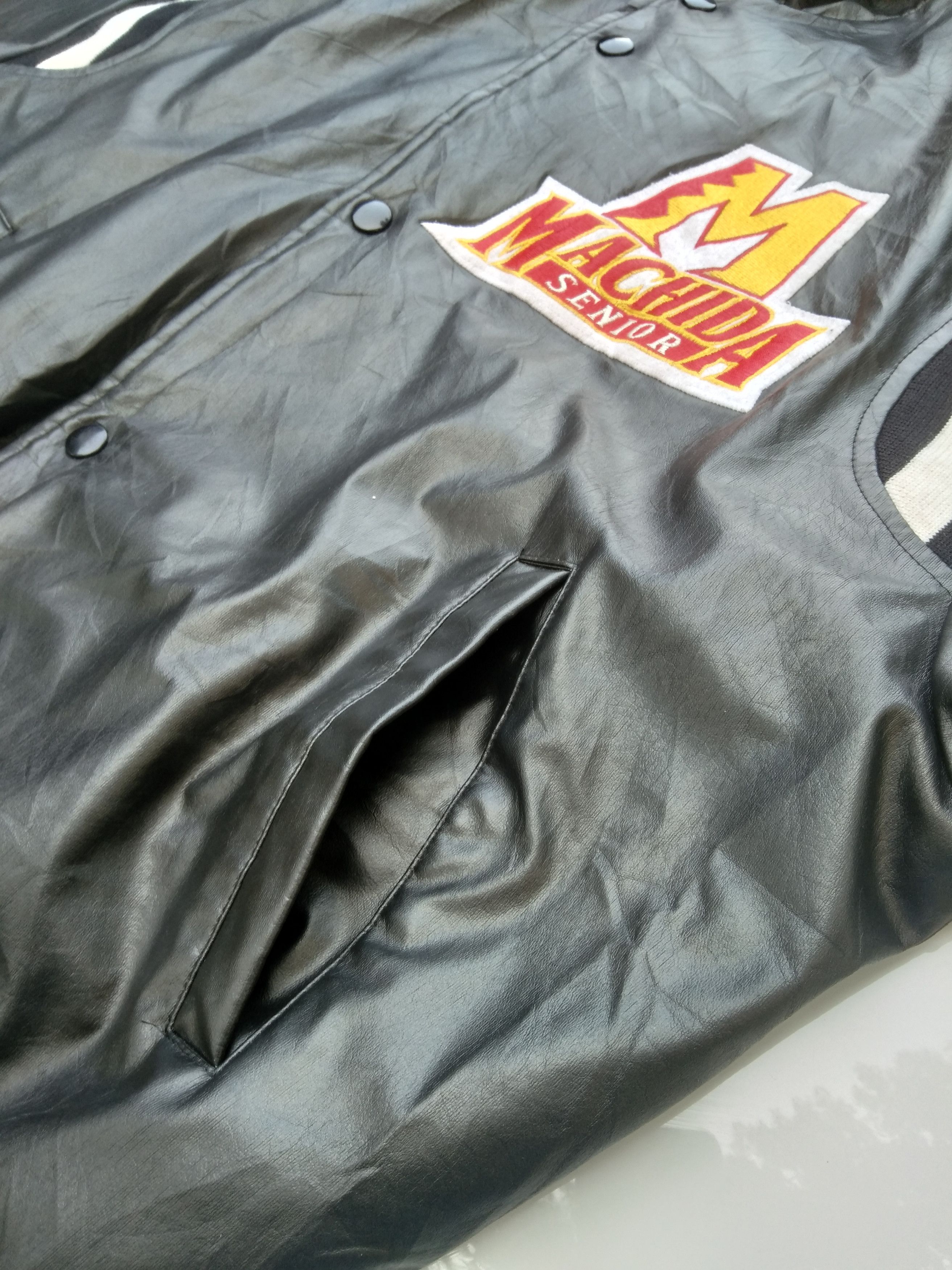 Mizuno VINTAGE MIZUNO MACHIDA SENIOR VARSITY JACKET Size US L / EU 52-54 / 3 - 13 Thumbnail