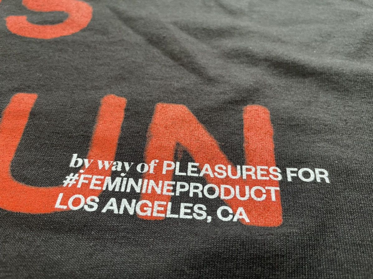 Pleasures 2XL XXL Black A Girl is A Gun Tee Shirt Merch Joy Red Band Size US XXL / EU 58 / 5 - 7 Thumbnail