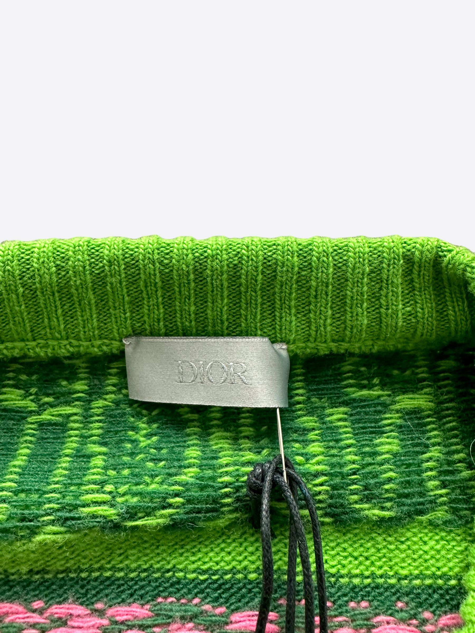 Dior Dior Stussy Multicolor Wool Sweater Size US L / EU 52-54 / 3 - 3 Thumbnail