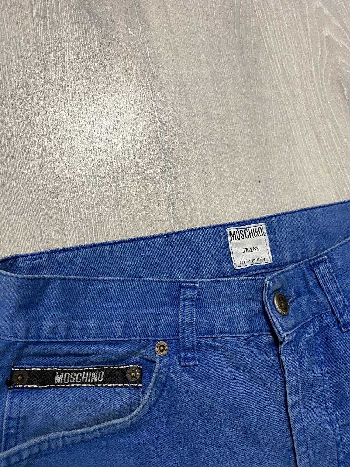 Designer × Moschino × Vintage Moschino jeans vintage blue denim pants Size US 30 / EU 46 - 5 Thumbnail