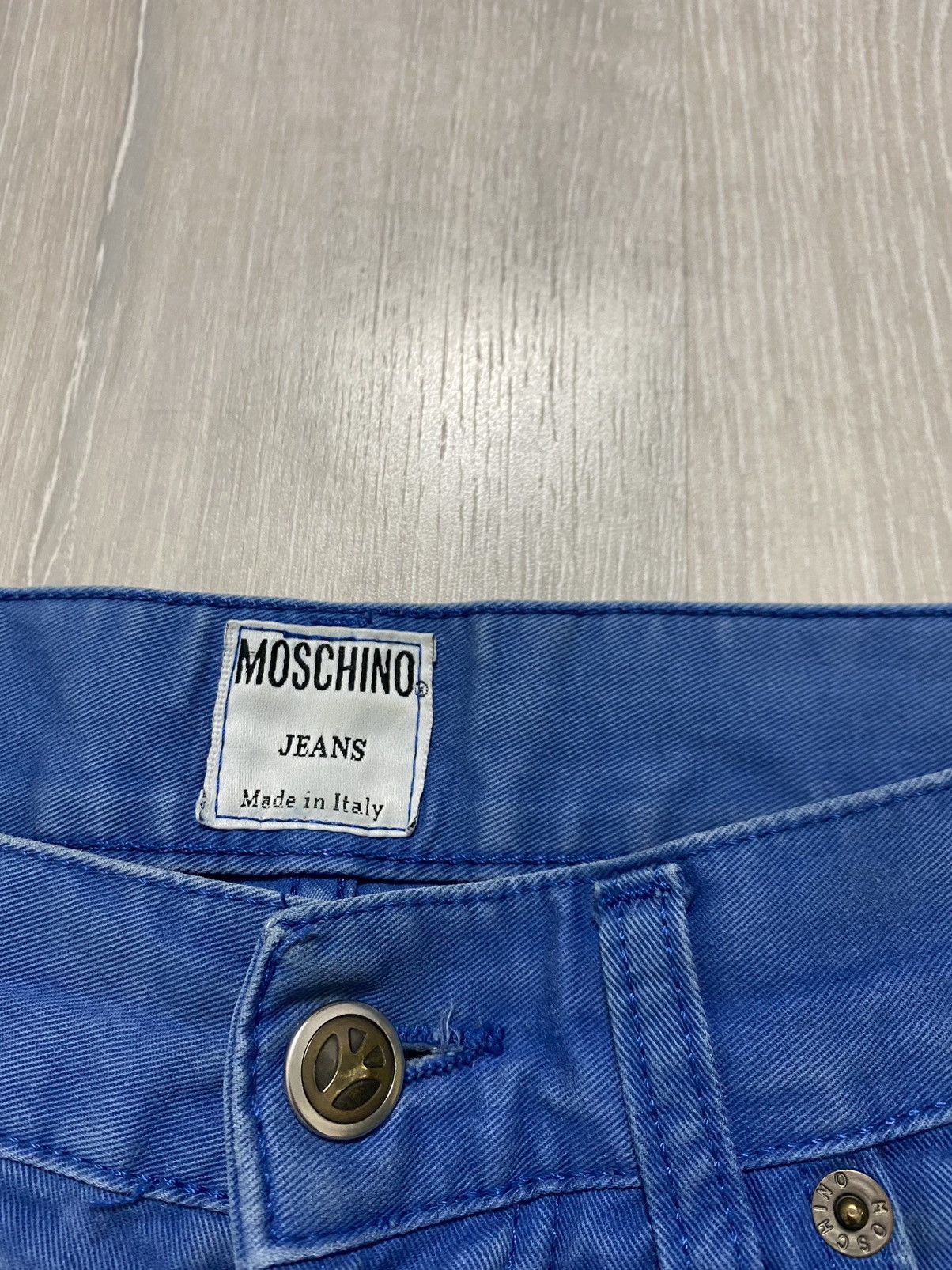 Designer × Moschino × Vintage Moschino jeans vintage blue denim pants Size US 30 / EU 46 - 6 Thumbnail
