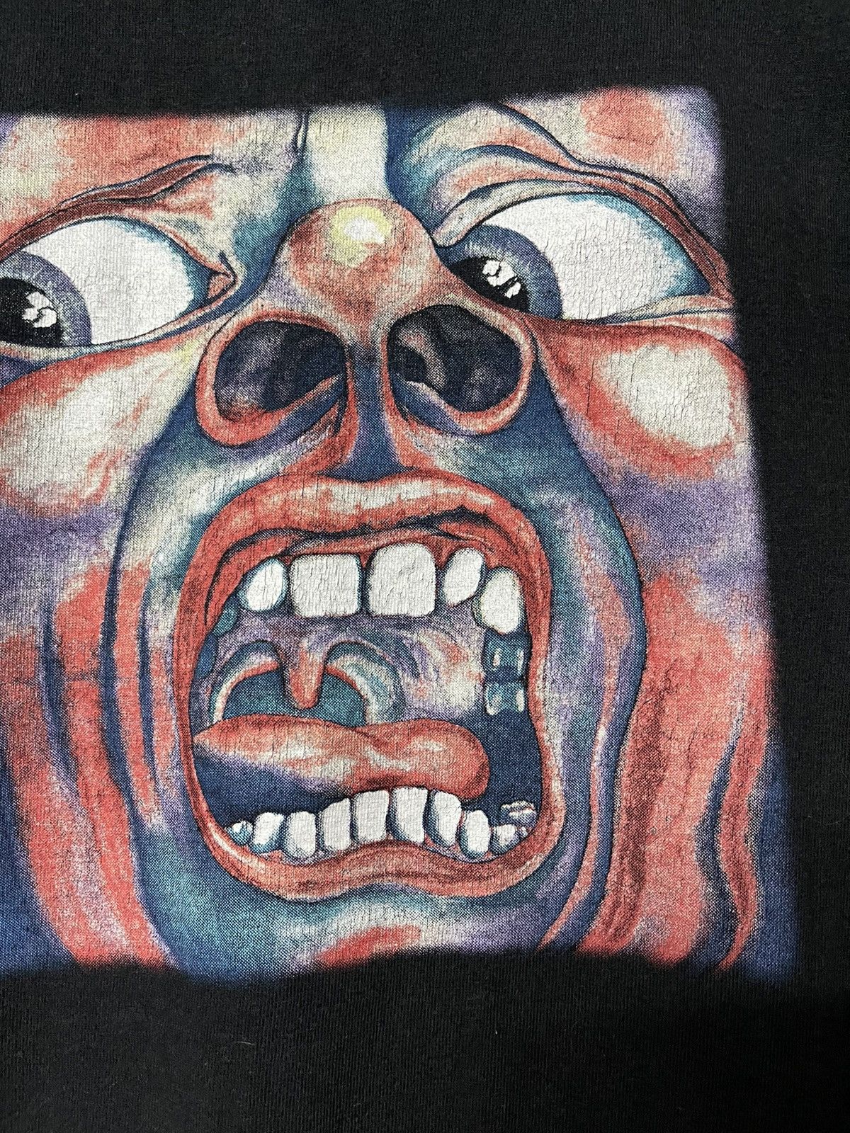 Band Tees Vintage The Crimson King Band Promo Tees Faded Size US L / EU 52-54 / 3 - 3 Thumbnail