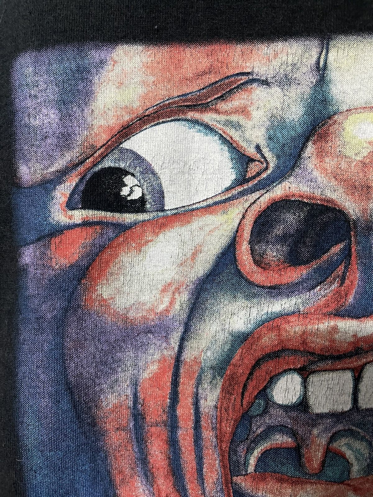 Band Tees Vintage The Crimson King Band Promo Tees Faded Size US L / EU 52-54 / 3 - 4 Thumbnail