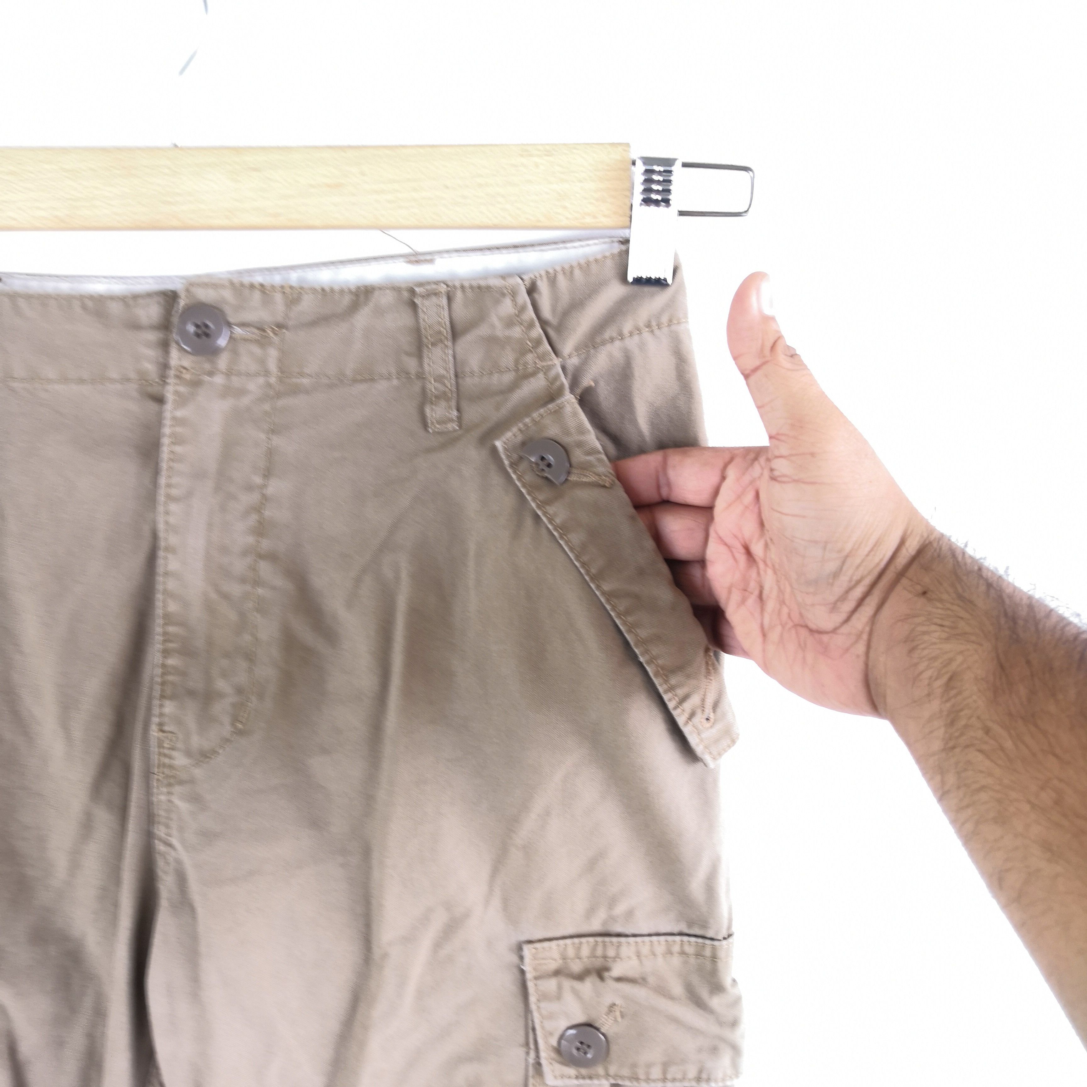 Japanese Brand × Vintage Kriff Mayer Cargo Pants Multi Pocket Bondage Trousers Size 28" / US 6 / IT 42 - 6 Thumbnail