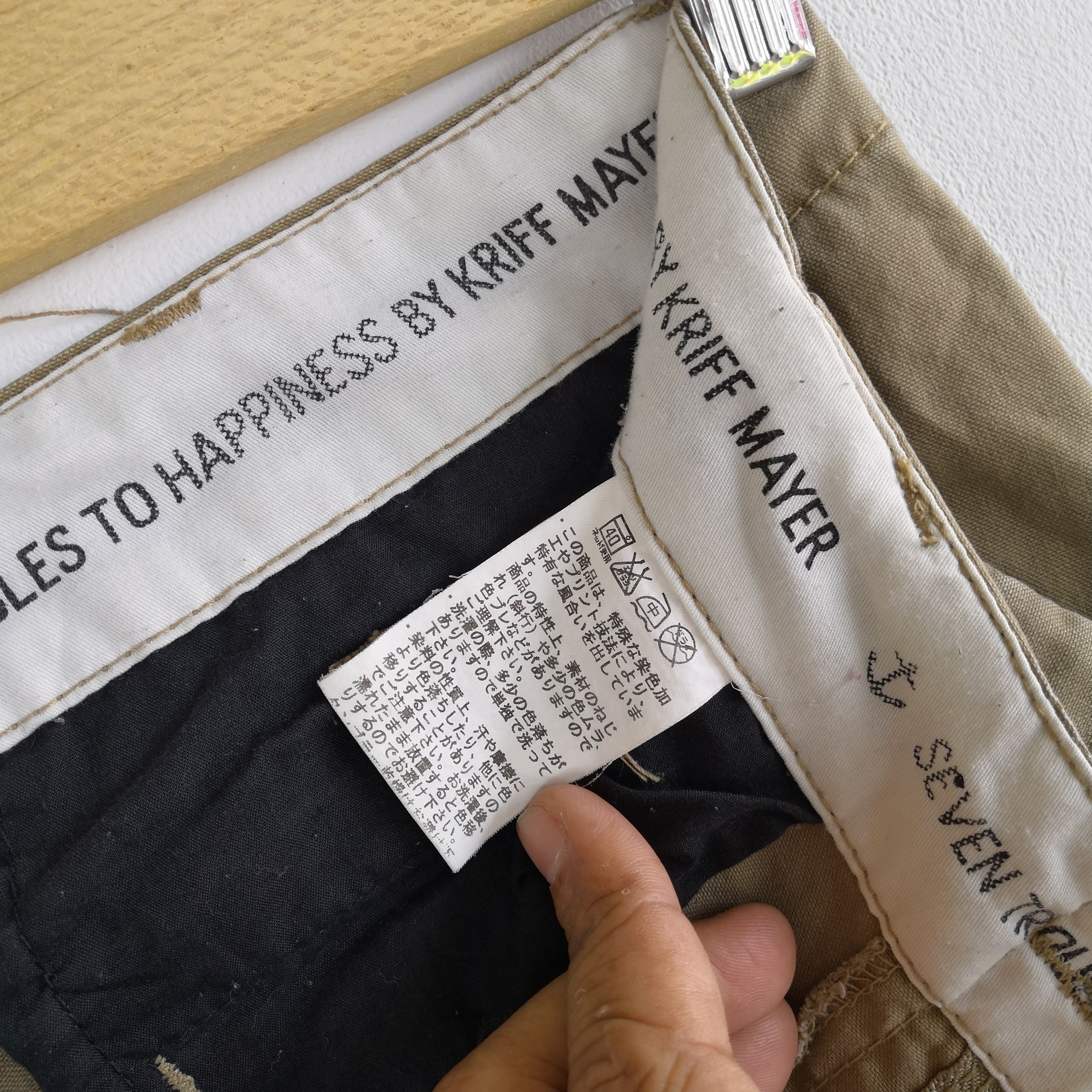 Japanese Brand × Vintage Kriff Mayer Cargo Pants Multi Pocket Bondage Trousers Size 28" / US 6 / IT 42 - 10 Thumbnail